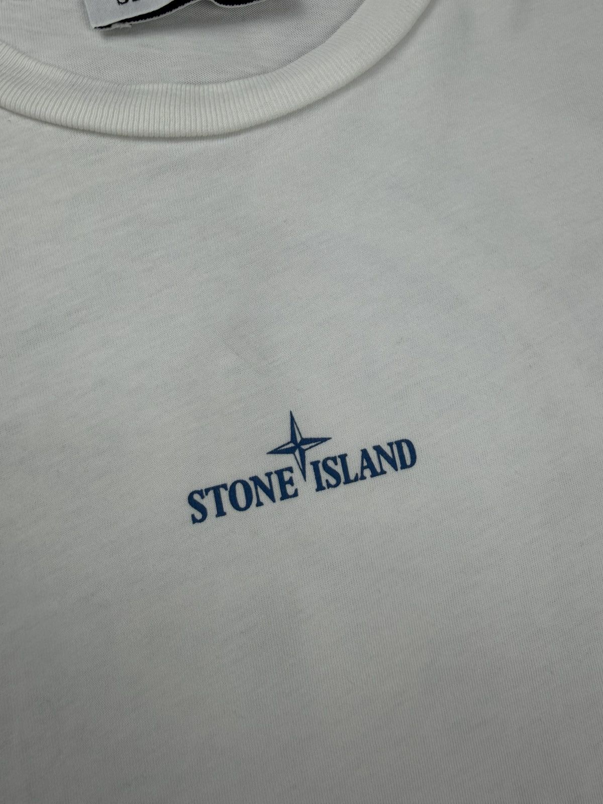 Stone Island Stone Island Junior Compass Logo T-Shirt White Size 10Y Size US XXS / EU 40 - 4 Thumbnail