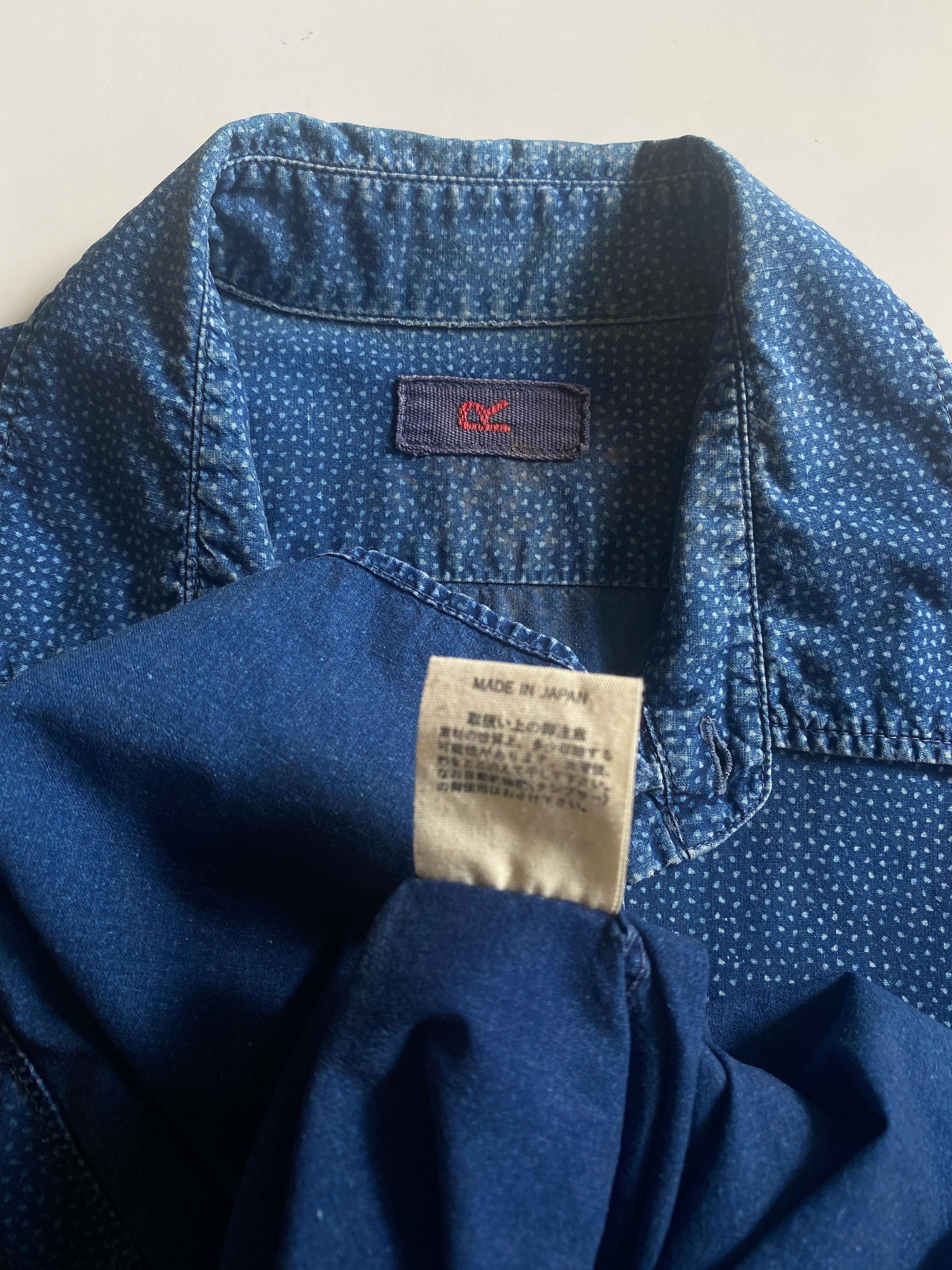 45rpm 45rpm blue indigo vintage shirt Size US M / EU 48-50 / 2 - 7 Thumbnail