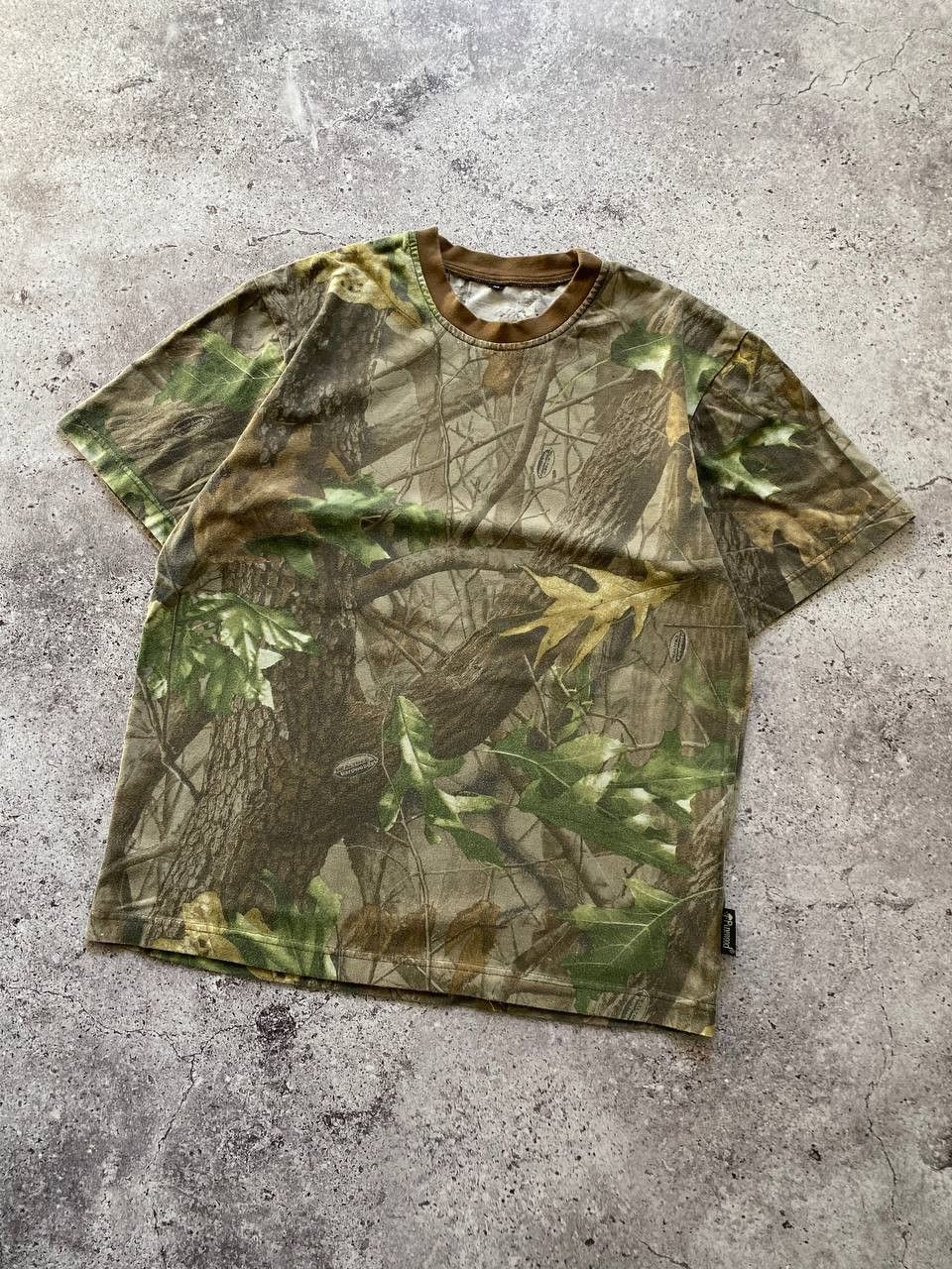 Realtree CRAZY VINTAGE REAL TREE MILITARY ESSENTIAL T SHIRT Y2K Size US M / EU 48-50 / 2 - 2 Thumbnail