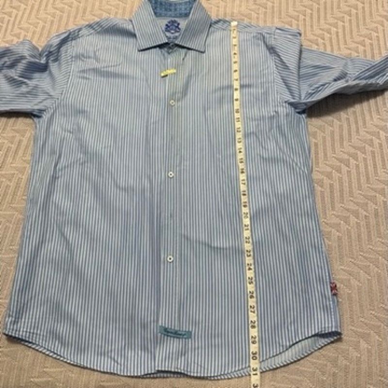English Laundry English Laundry blue striped button down size 16.5 Size US L / EU 52-54 / 3 - 8 Thumbnail