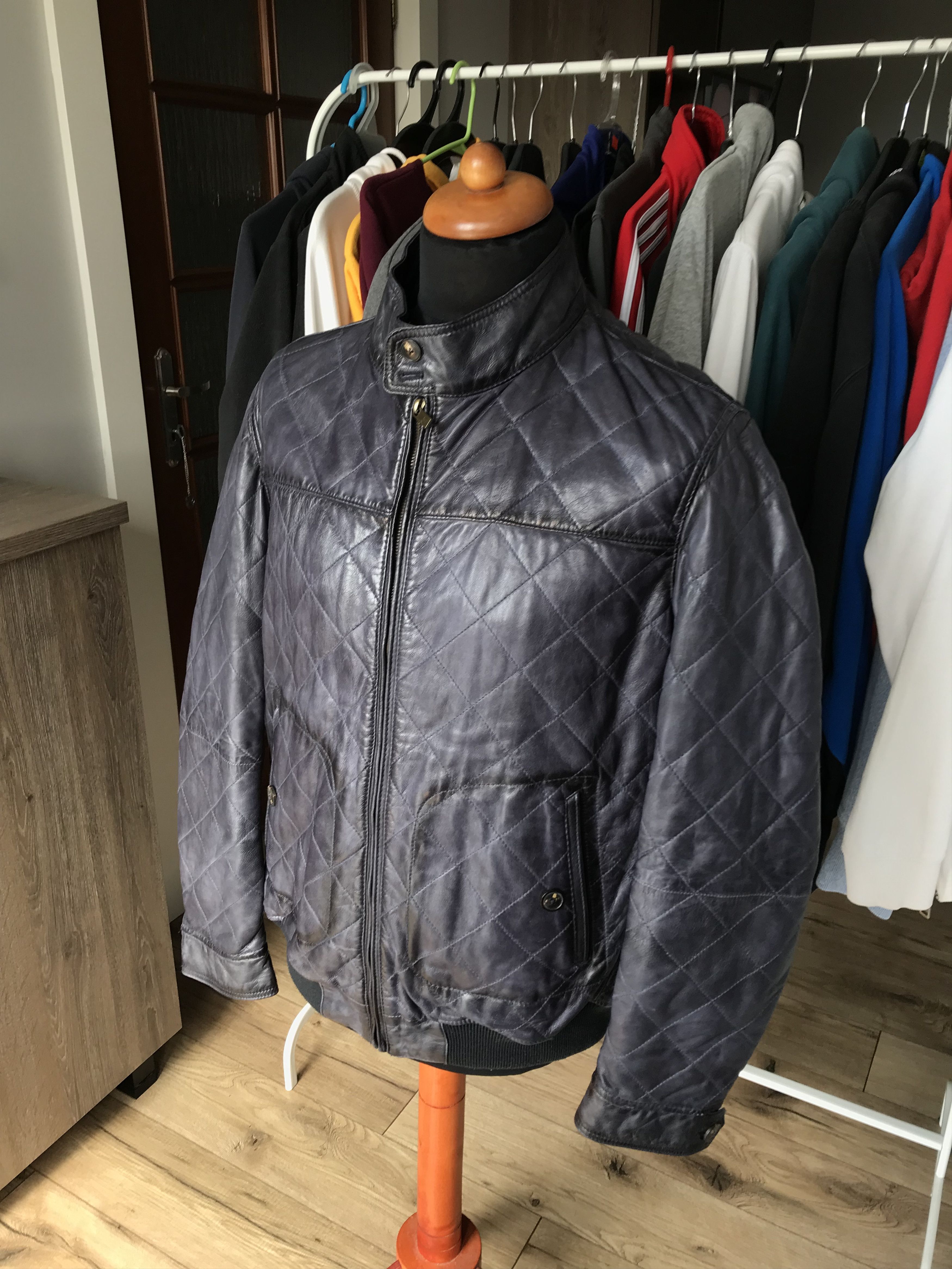 Massimo Dutti Beautiful leather jacket Massimo Dutti Size US XL / EU 56 / 4 - 4 Thumbnail