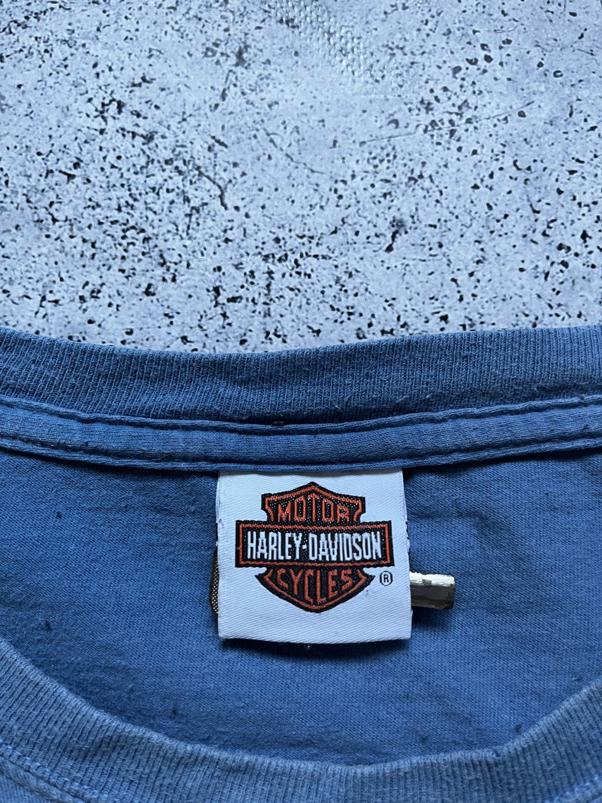 Harley Davidson × Vintage Vintage Harley Davidson Pin Up Great South Logo T-shirt Tee Size US XL / EU 56 / 4 - 6 Thumbnail