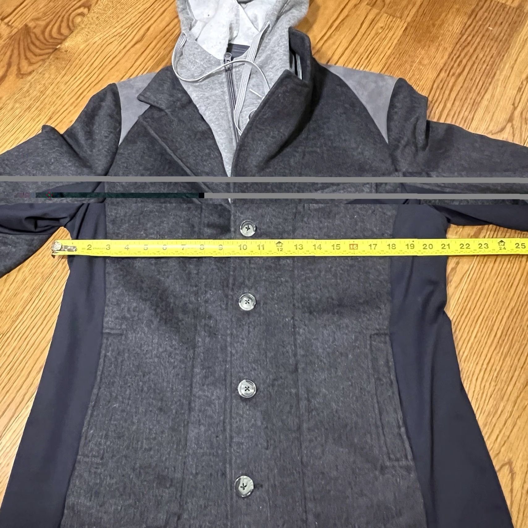 New Balance Jacket Men’s 990 Hooded Coat Gray Made in USA