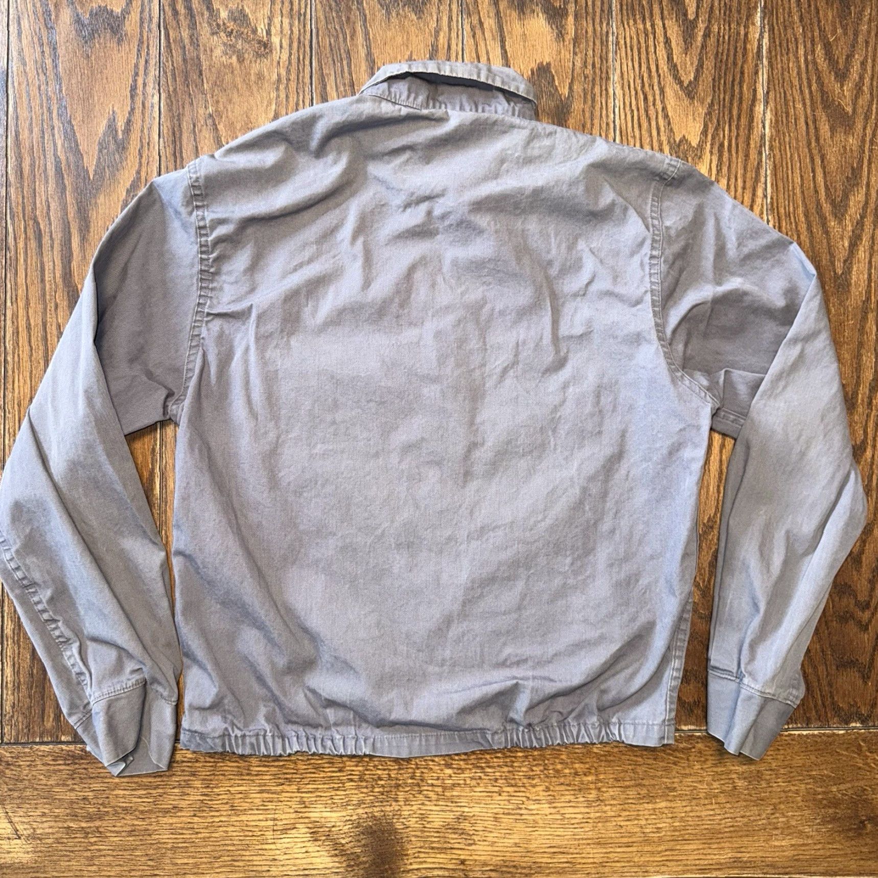 Vintage VINTAGE Dan River Cotton Jacket Size S Gray USA Made Parka Band Graphic Logos Men Slim All Seasons Full Zip 50s 60s Tuckahoe Staff Size US S / EU 44-46 / 1 - 6 Thumbnail