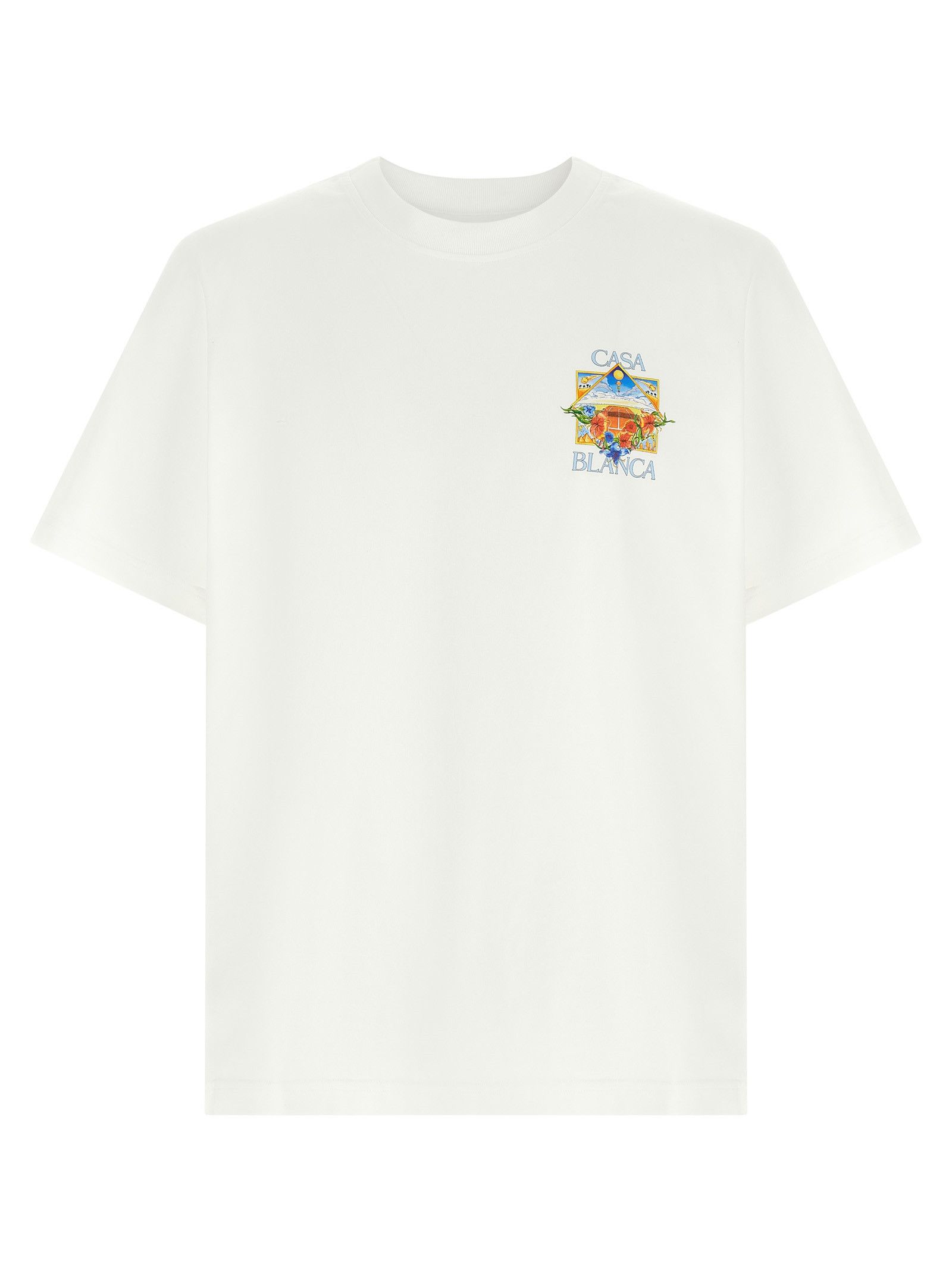 Casablanca 'Flower Court Icon' T-shirt Size US XL / EU 56 / 4 - 1 Thumbnail
