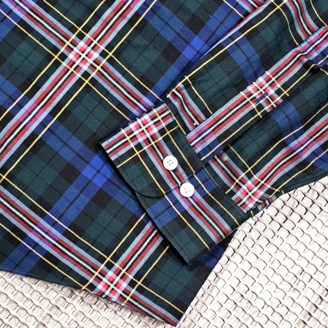 Brooks Brothers Brooks Brothers Shirt Mens XL Blue Plaid Tartan Twill Supima Regent Button Up Size US XL / EU 56 / 4 - 5 Thumbnail