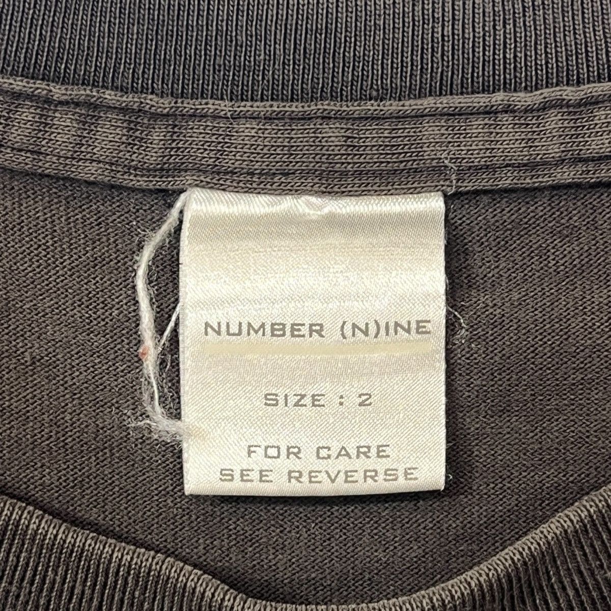 Number (N)ine NUMBER (N)INE 01SS Trompe-l'oeil Tailored T-Shirts Size US S / EU 44-46 / 1 - 3 Thumbnail