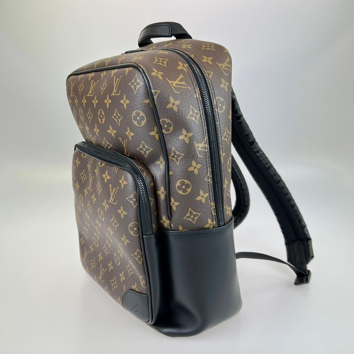 Louis Vuitton Dean Backpack Monogram Macassar for Men