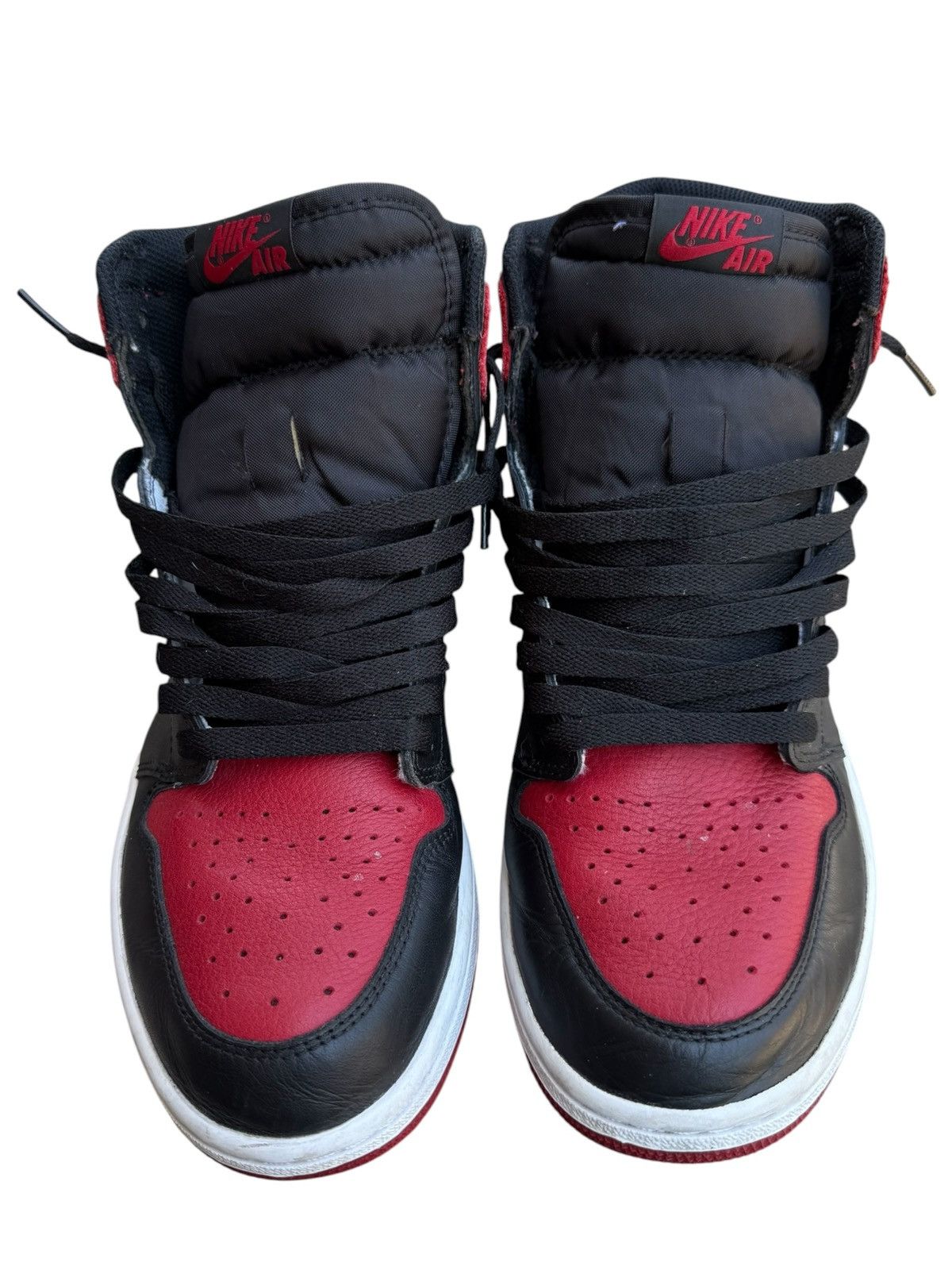 Jordan Brand Nike jordan 1 bred 2016 Size US 10.5 / EU 43-44 - 7 Thumbnail