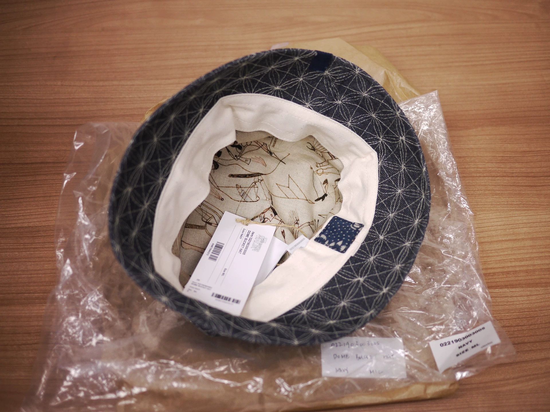 Visvim Visvim 21SS ICT Dome Bucket Hat Navy M-L Size ONE SIZE - 5 Thumbnail