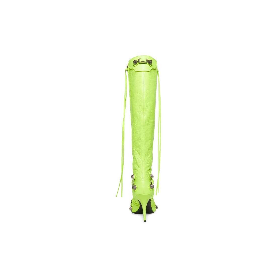 Balenciaga o1tr1nto0525 Cagole 90mm Boots in Light Green Size US 11 / IT 41 - 5 Thumbnail