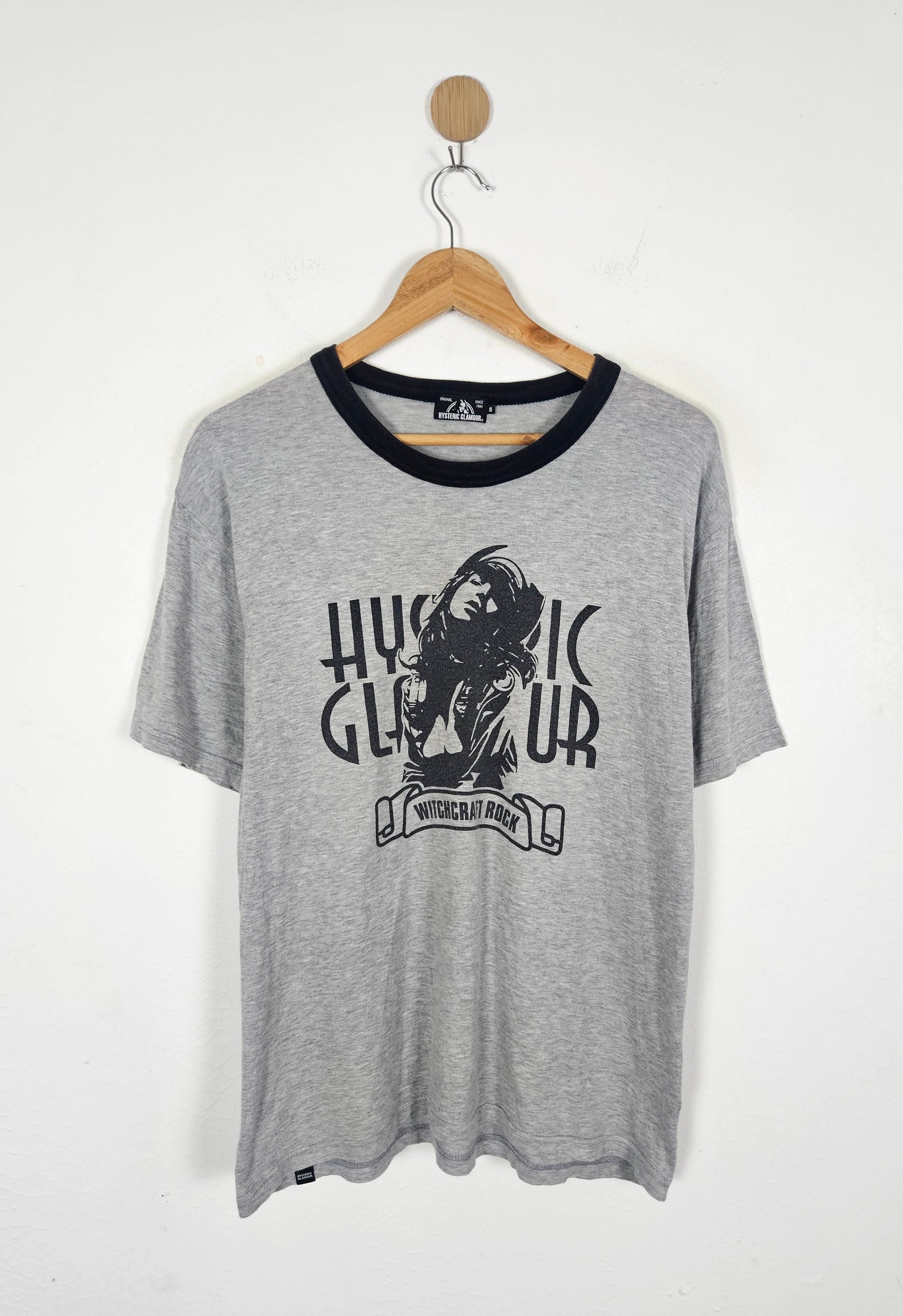 Hysteric Glamour × Japanese Brand t shirt hysteric glamour rock on