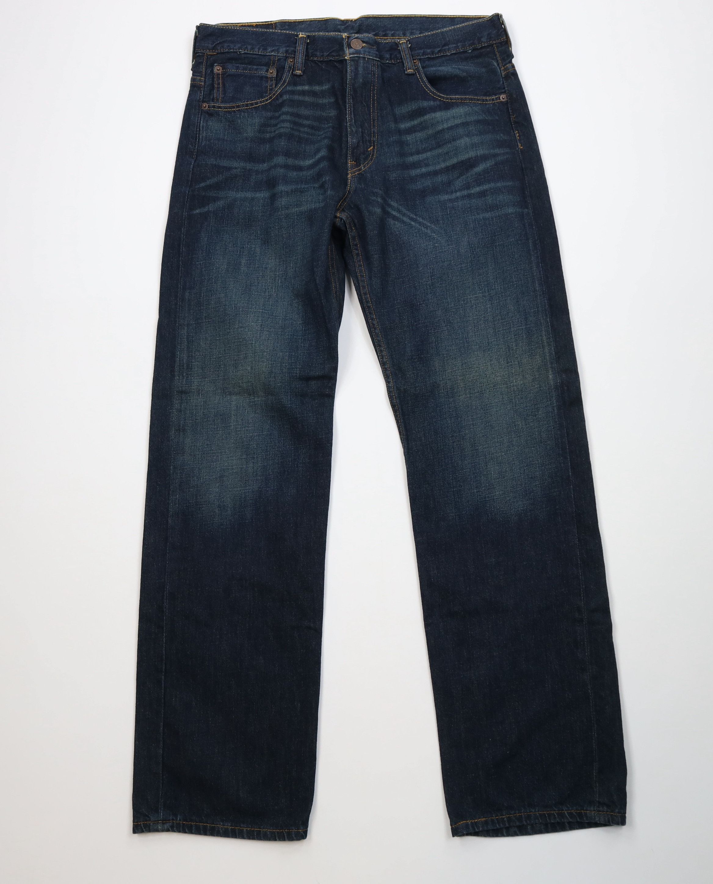 Levi's Vintage Y2K Levis 569 Straight Wide Leg Denim Jeans Blue Size US 32 / EU 48 - 1 Thumbnail