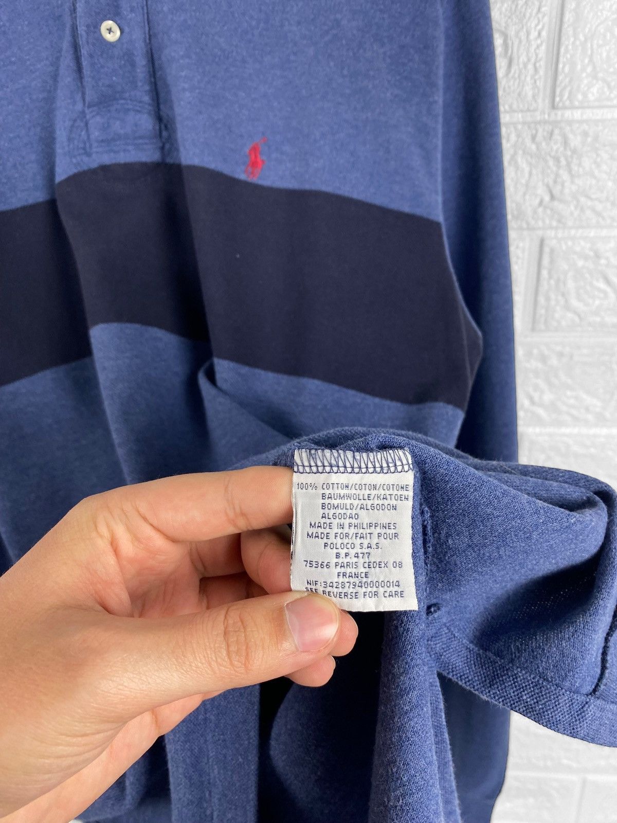 Polo Ralph Lauren × Ralph Lauren × Vintage Vintage Ralph Lauren rugby long sleeve polo t shirt Size US M / EU 48-50 / 2 - 11 Thumbnail