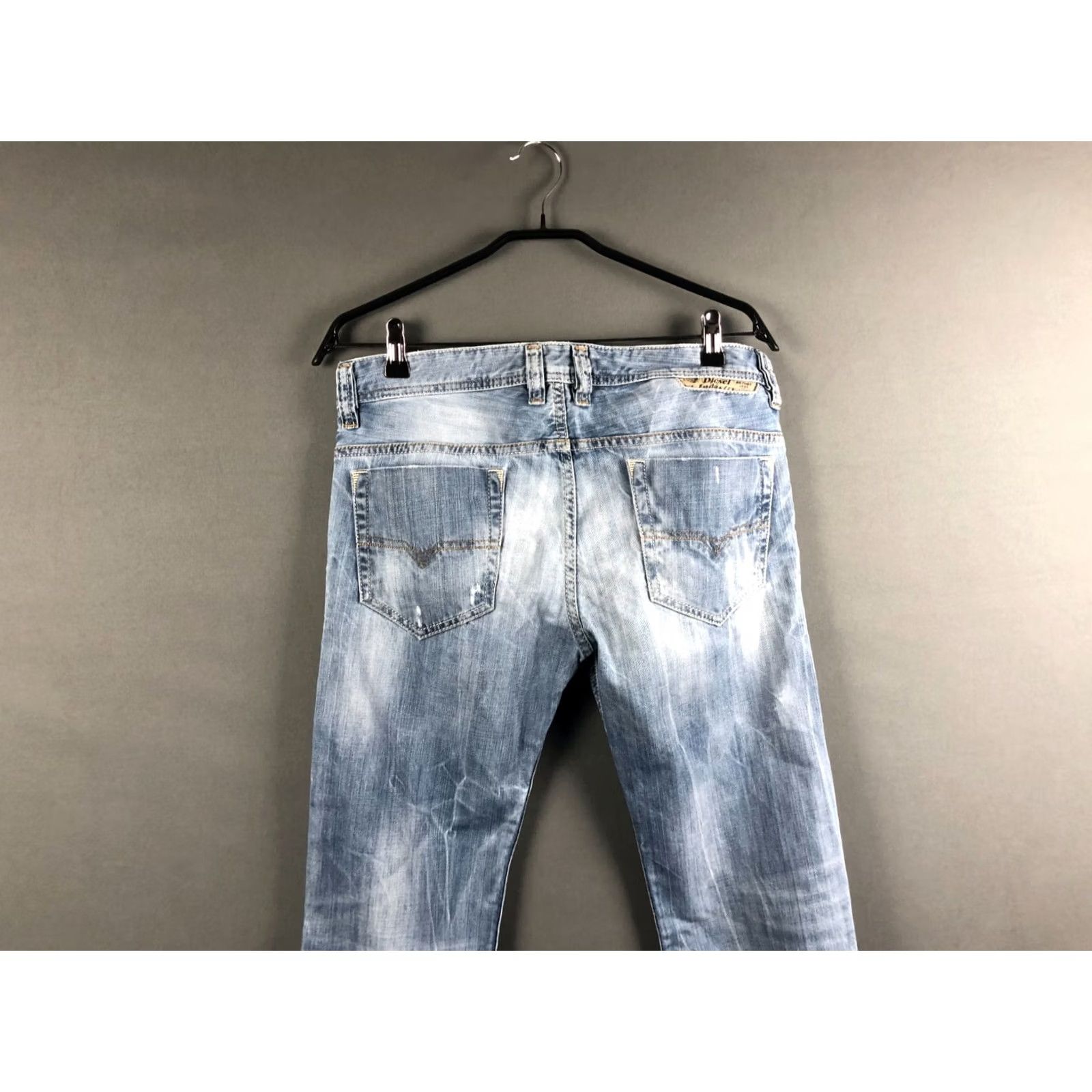 Diesel Diesel Safado Jeans Cotton Blue Men W30 L34 Straight 5-Pocket Regular Regular Rise Ultra Low Jeans Diesel Safado Blue Denim Size US 30 / EU 46 - 4 Thumbnail
