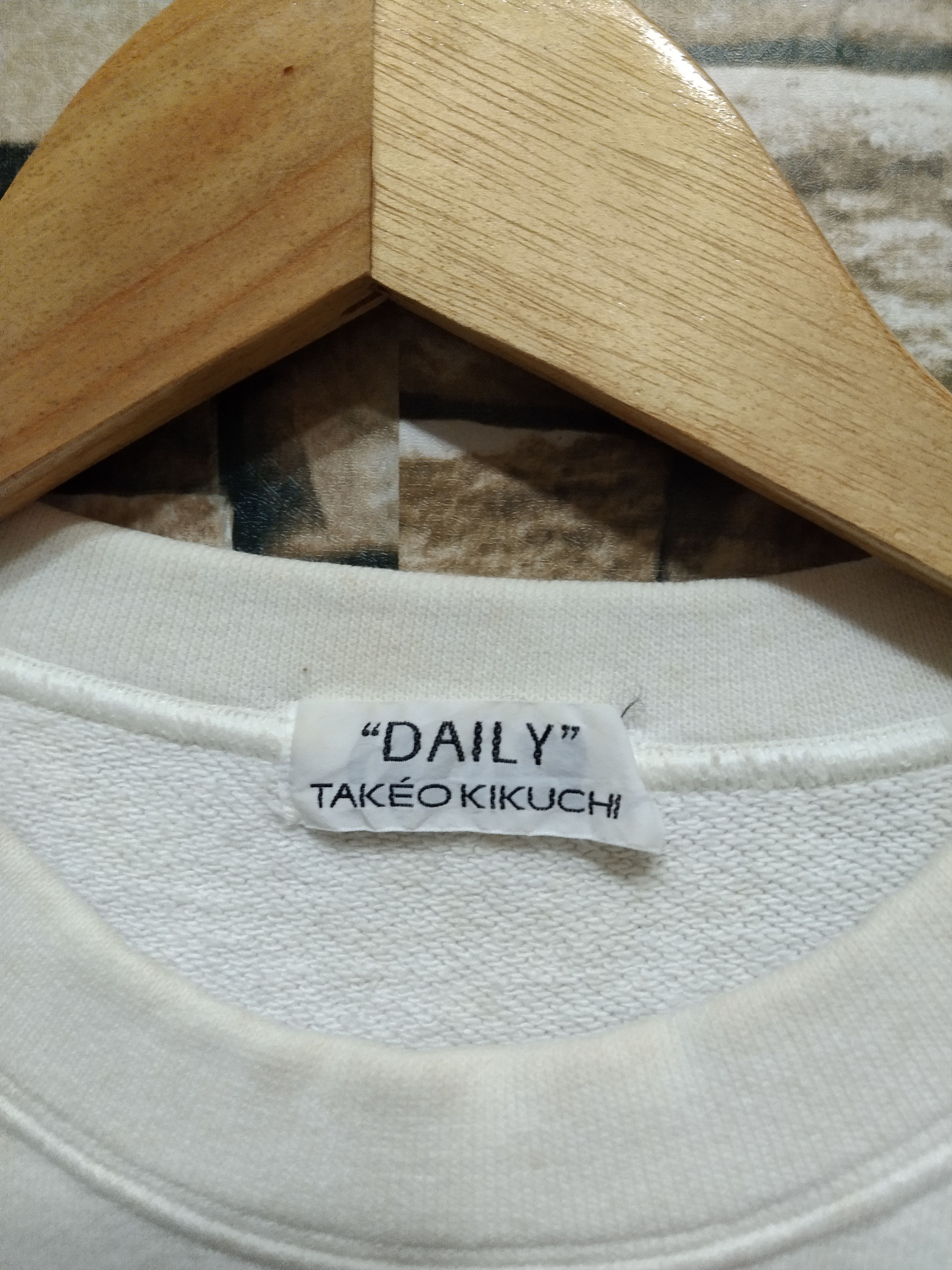 Japanese Brand × Takeo Kikuchi × Vintage Takeo Kikuchi Sweatshirt Size US M / EU 48-50 / 2 - 8 Thumbnail