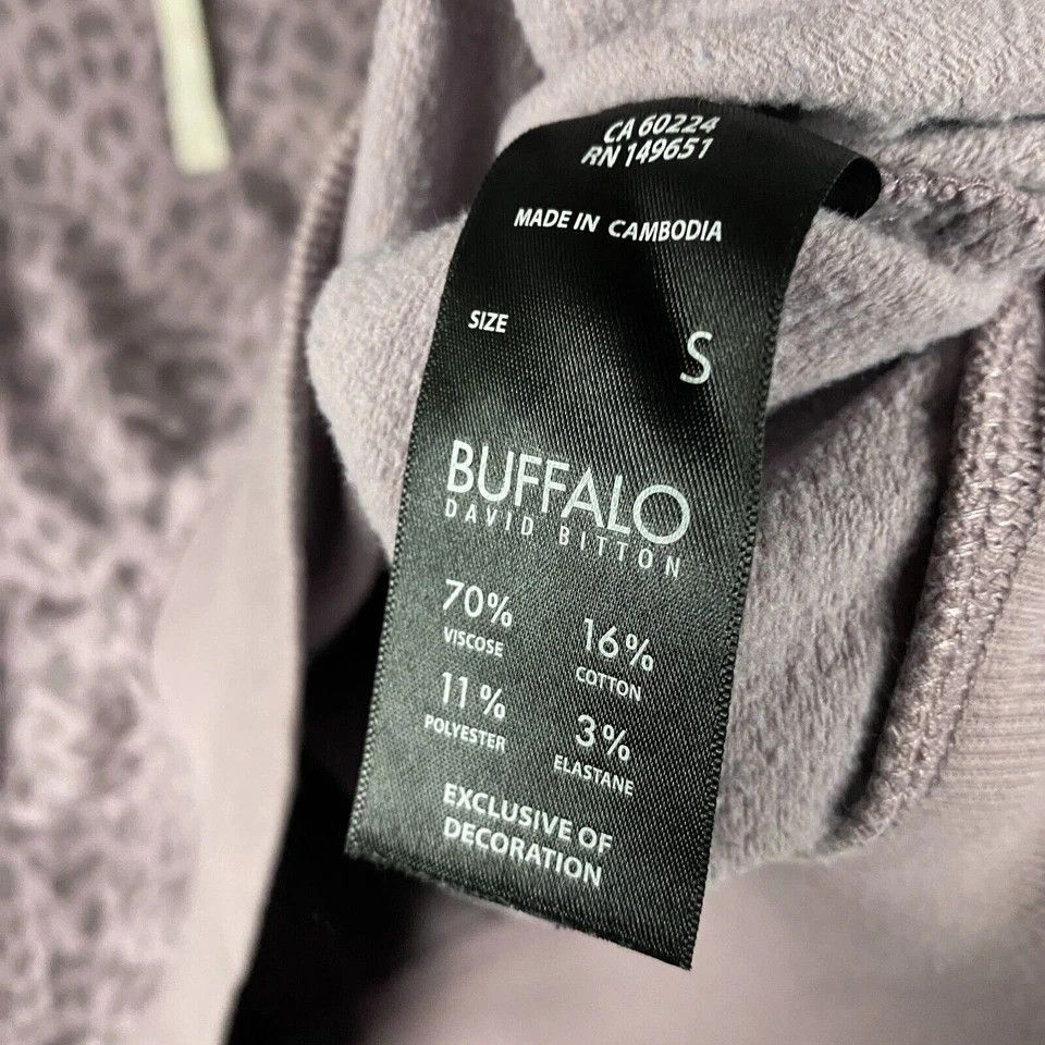 Buffalo David Bitton Buffalo David Bitton Hoodie Women's Small Viscose Blend S Size S / US 4 / IT 40 - 4 Thumbnail