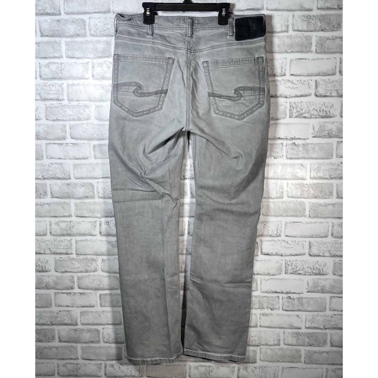 Silver Jeans Co. Silver Jeans Co. Grayson Gray Denim Jeans Women’s Size 32 Size 24" / US 00 / IT 34 - 4 Thumbnail