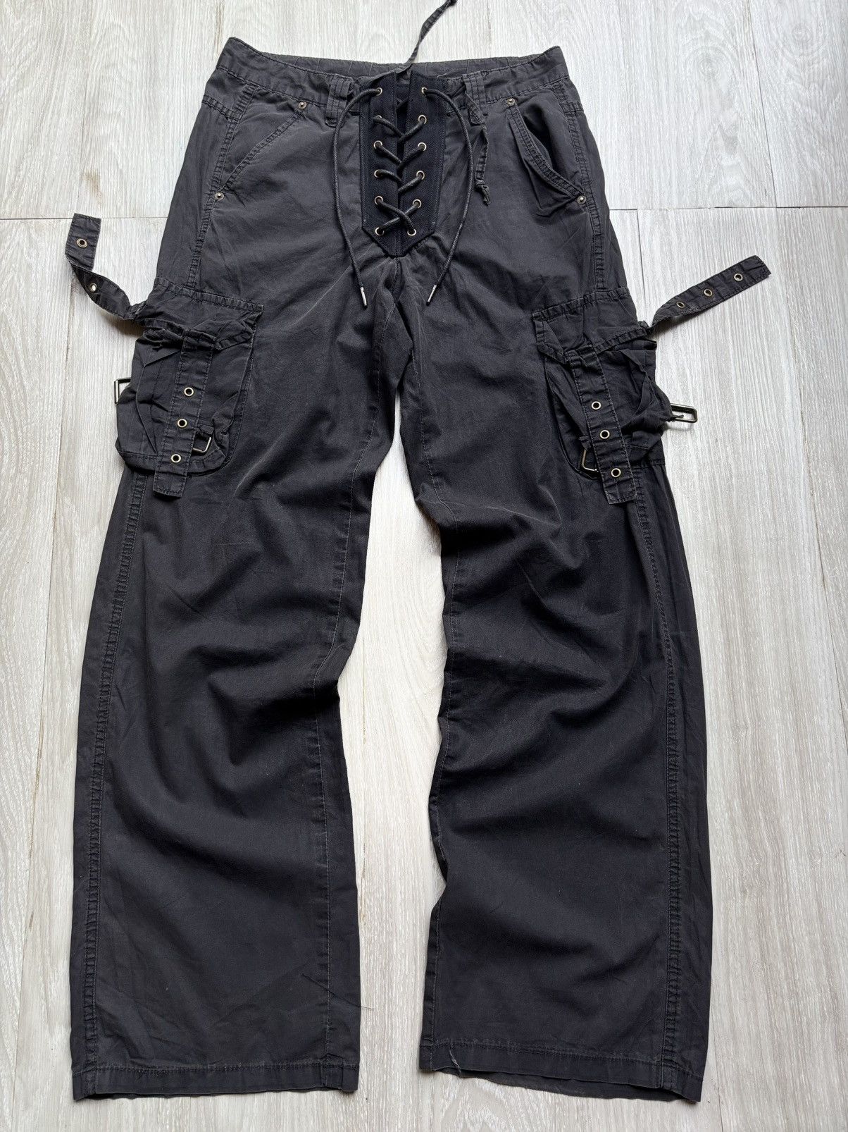 Japanese Brand Vertgarments lace up cargo pants Size US 28 / EU 44 - 1 Thumbnail