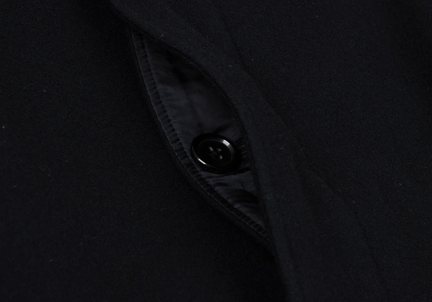 Jean Paul Gaultier Melton Wool Belted Half Coat in Navy Blue Size 3 Size US L / EU 52-54 / 3 - 13 Thumbnail