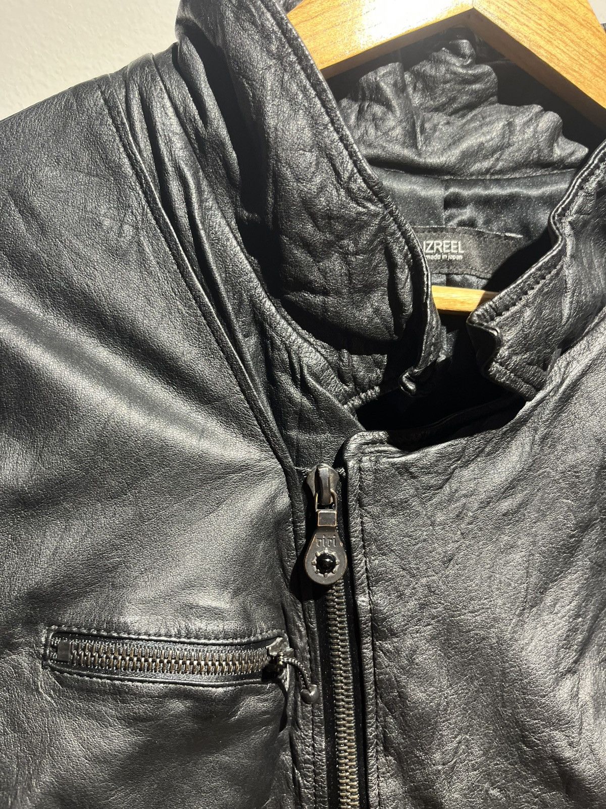 Izreel  Kazuhiro Takakura IZREEL LEATHER JACKET Size US L / EU 52-54 / 3 - 2 Thumbnail