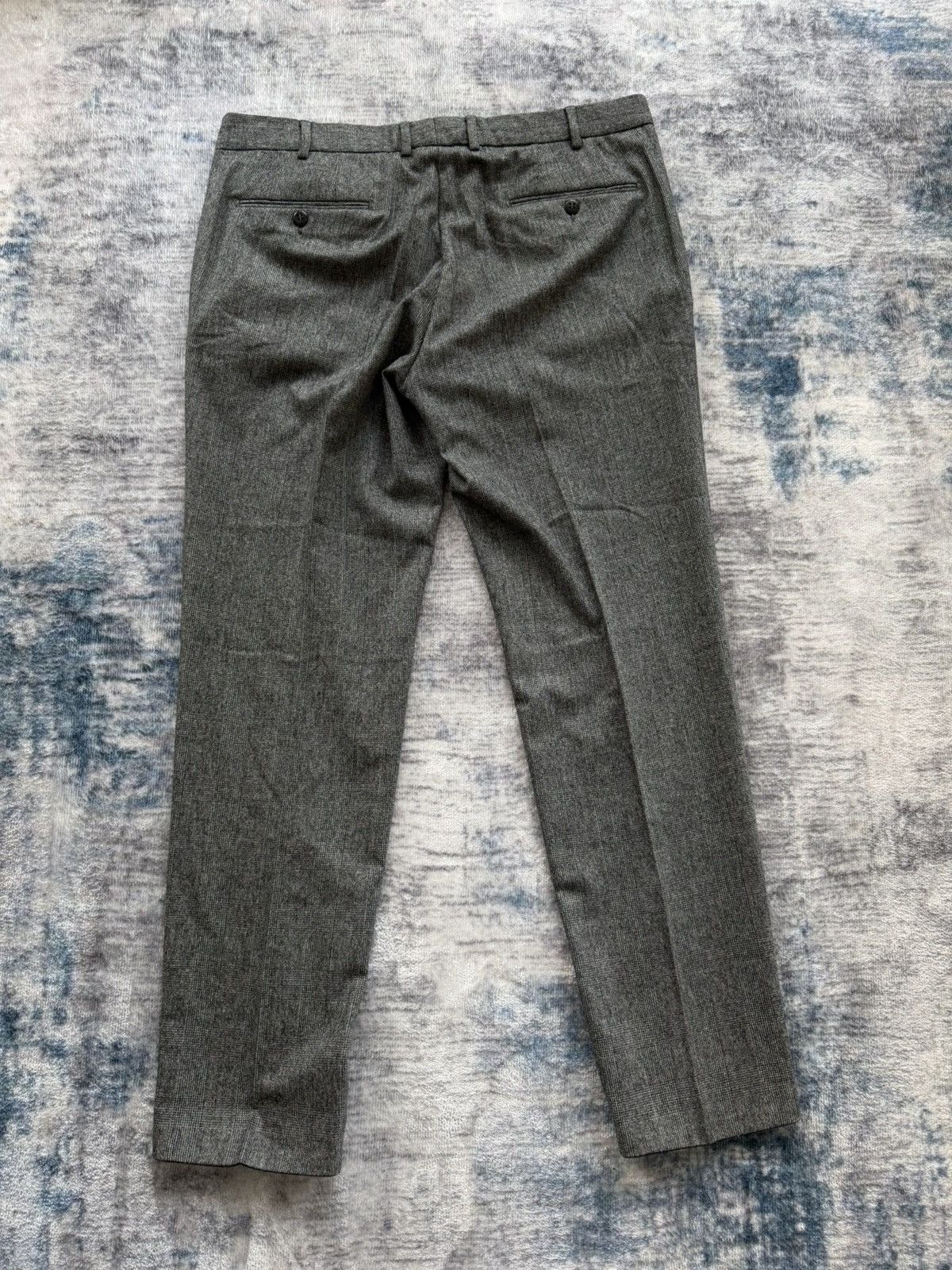 Canali CANALI Brown Wool Stretch Pants Size US 38 / EU 54 - 3 Thumbnail