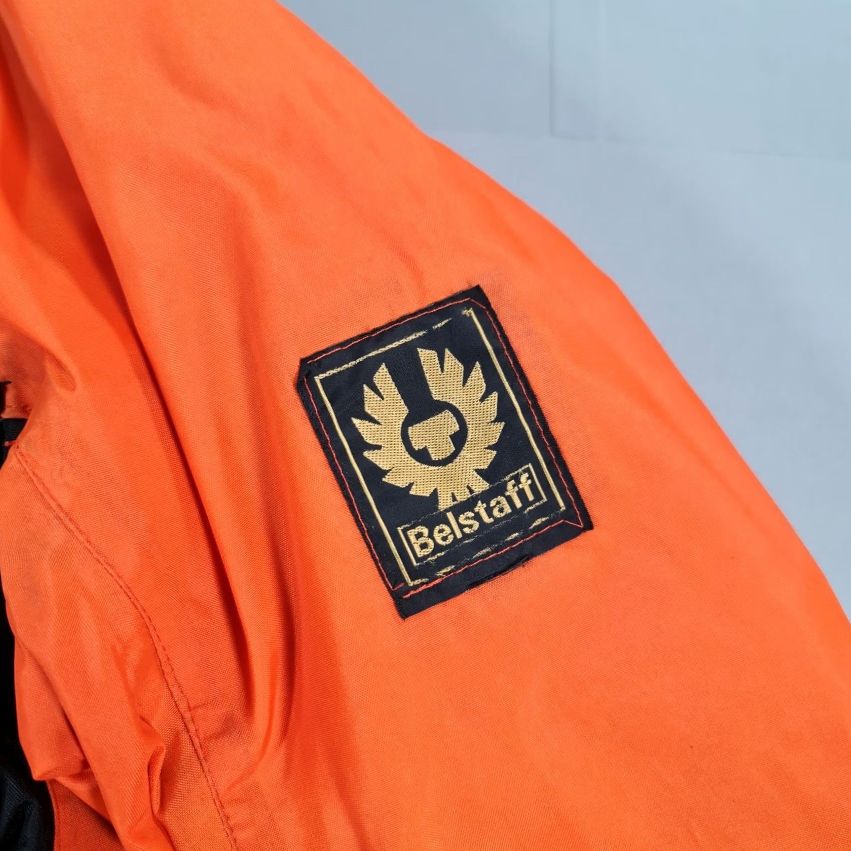 Belstaff Belstaff Mens Jacket Small Black Orange Classic Trailmaster Formula 750 Belted Size US S / EU 44-46 / 1 - 4 Thumbnail
