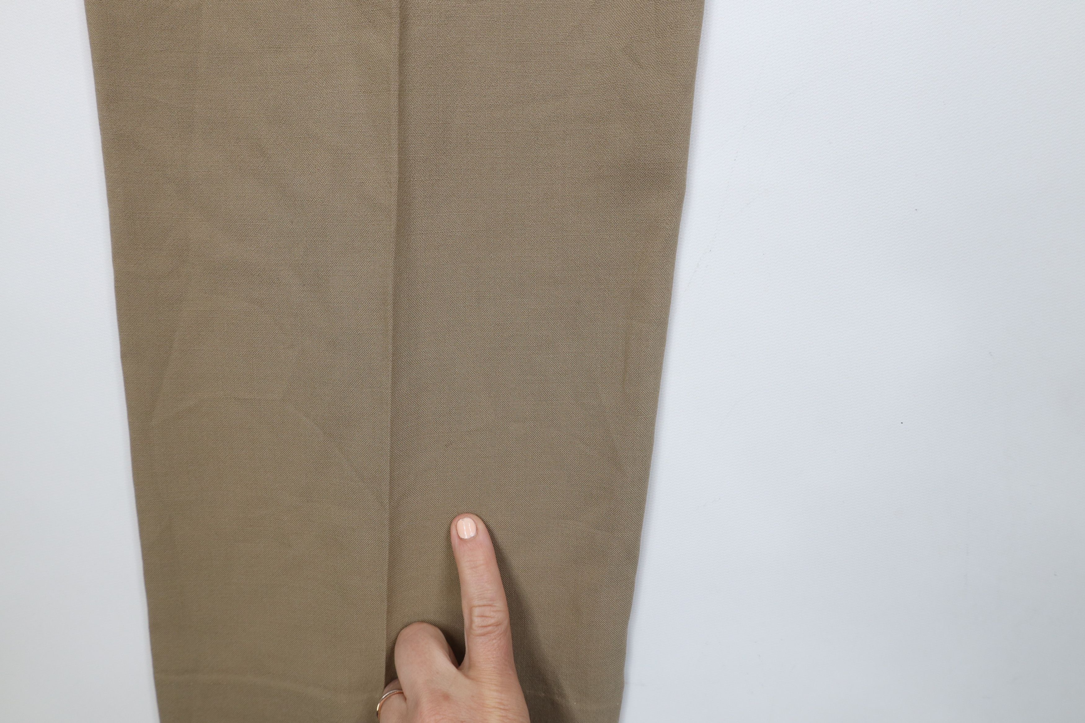 Vintage Vintage 50s Rockabilly Wide Leg Chino Pants Beige USA Size US 30 / EU 46 - 14 Thumbnail