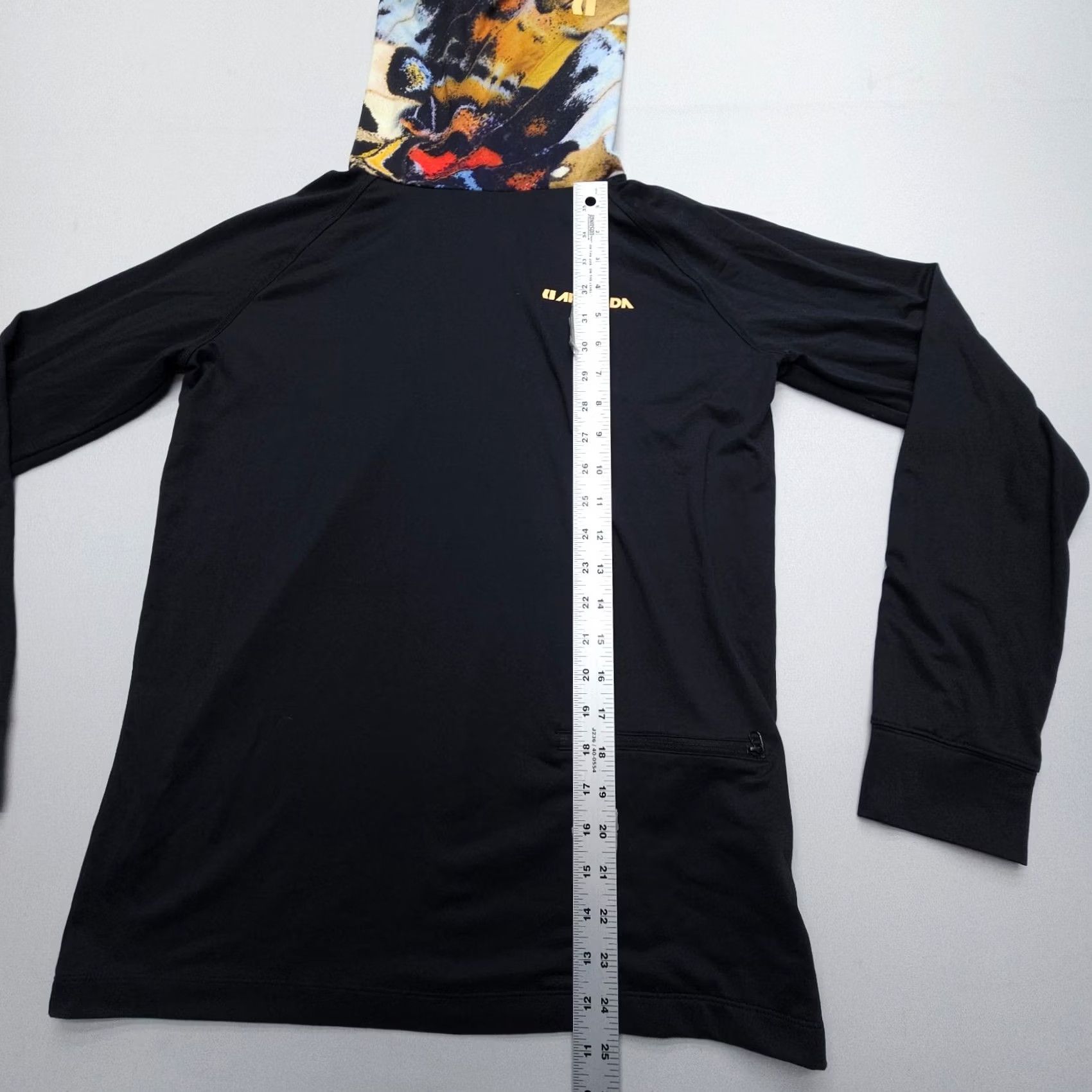 Layer 8 Armada Shirt Womens Medium Skiing Funnel Neck Long Sleeve Black Hideout Size M / US 6-8 / IT 42-44 - 7 Thumbnail