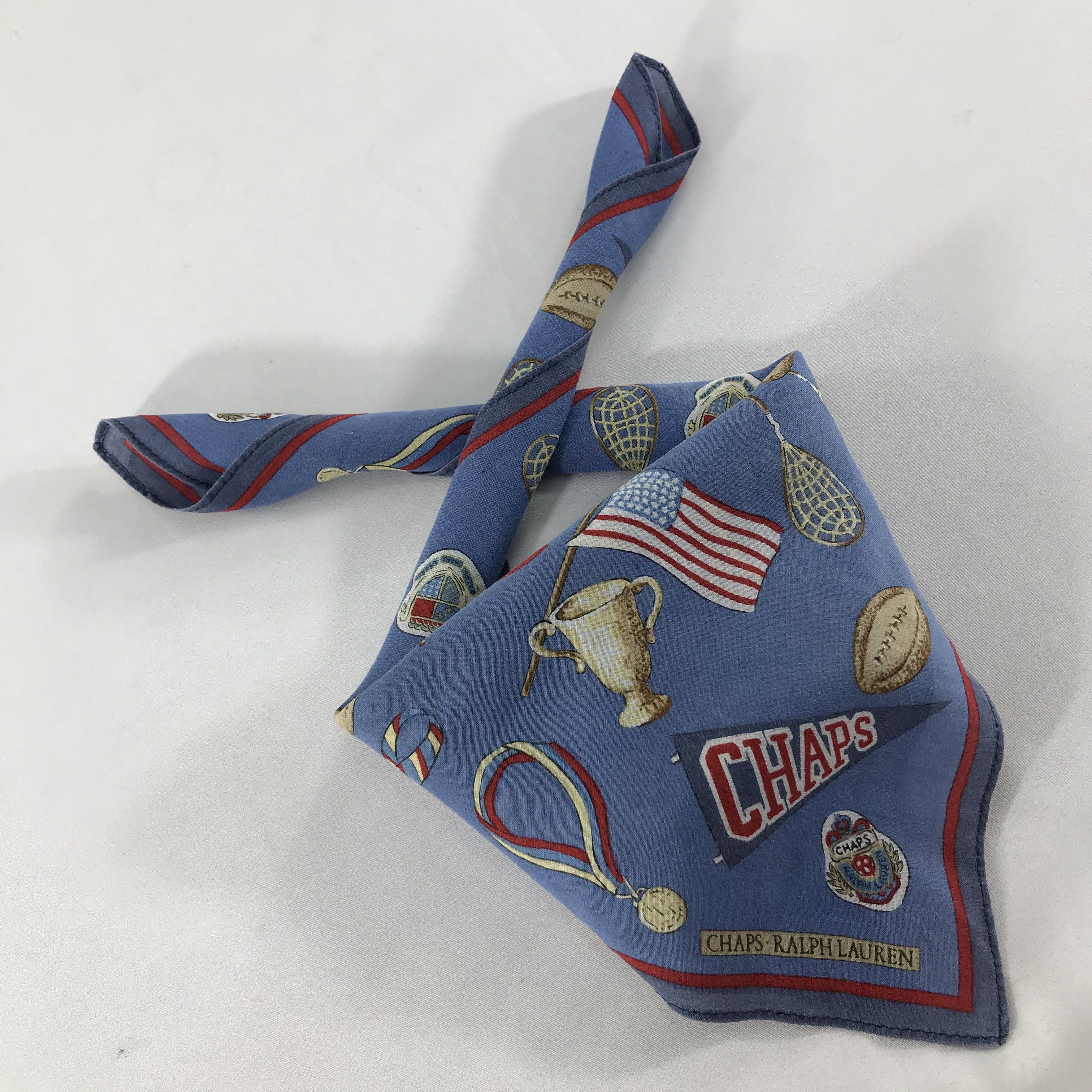 Chaps Ralph Lauren × Vintage Chaps Ralph Lauren Handkerchief / Neckerchief / Bandana Size ONE SIZE - 2 Thumbnail