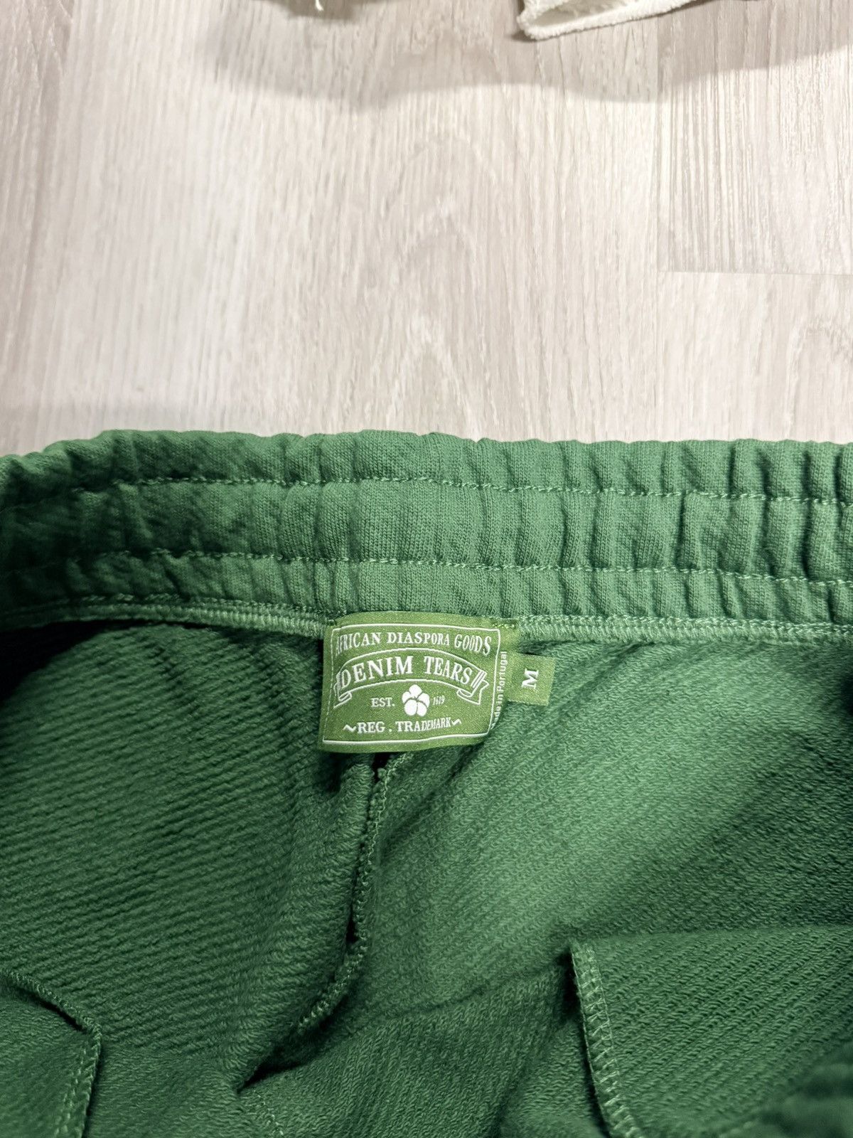 DENIM TEARS Denim Tears Green Sweatpants Size US 38 / EU 54 - 2 Thumbnail