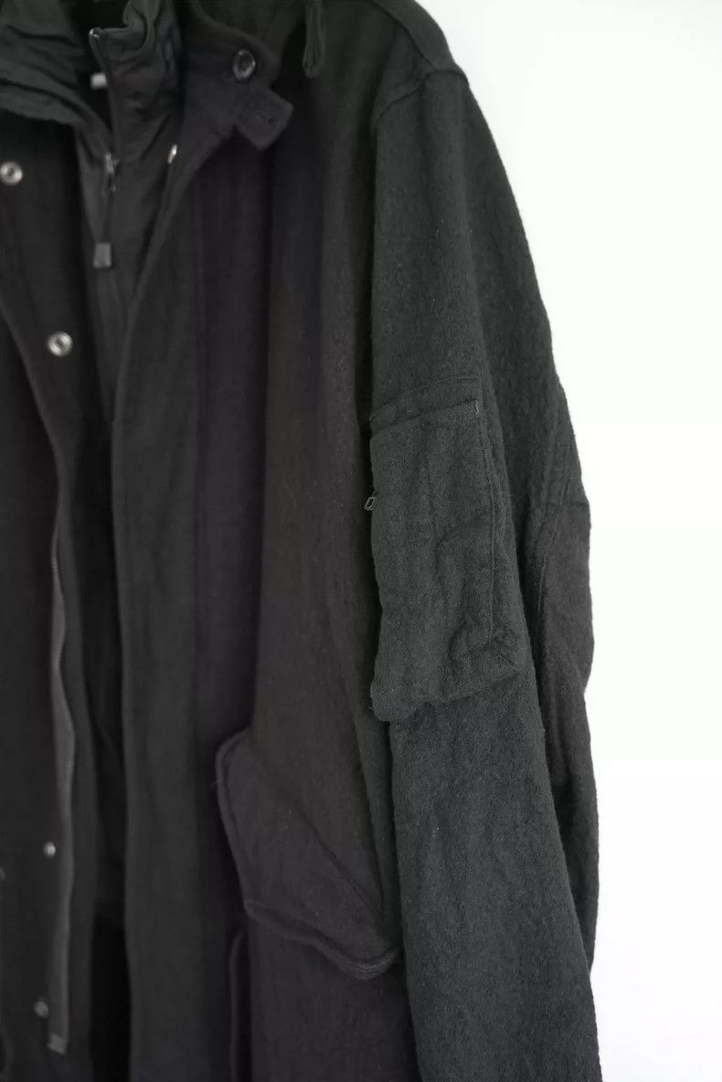 Yohji Yamamoto Yohji Yamamoto 12aw 2-in-1 Hooded Parka coat 2504-Nextarrow Size US L / EU 52-54 / 3 - 5 Thumbnail