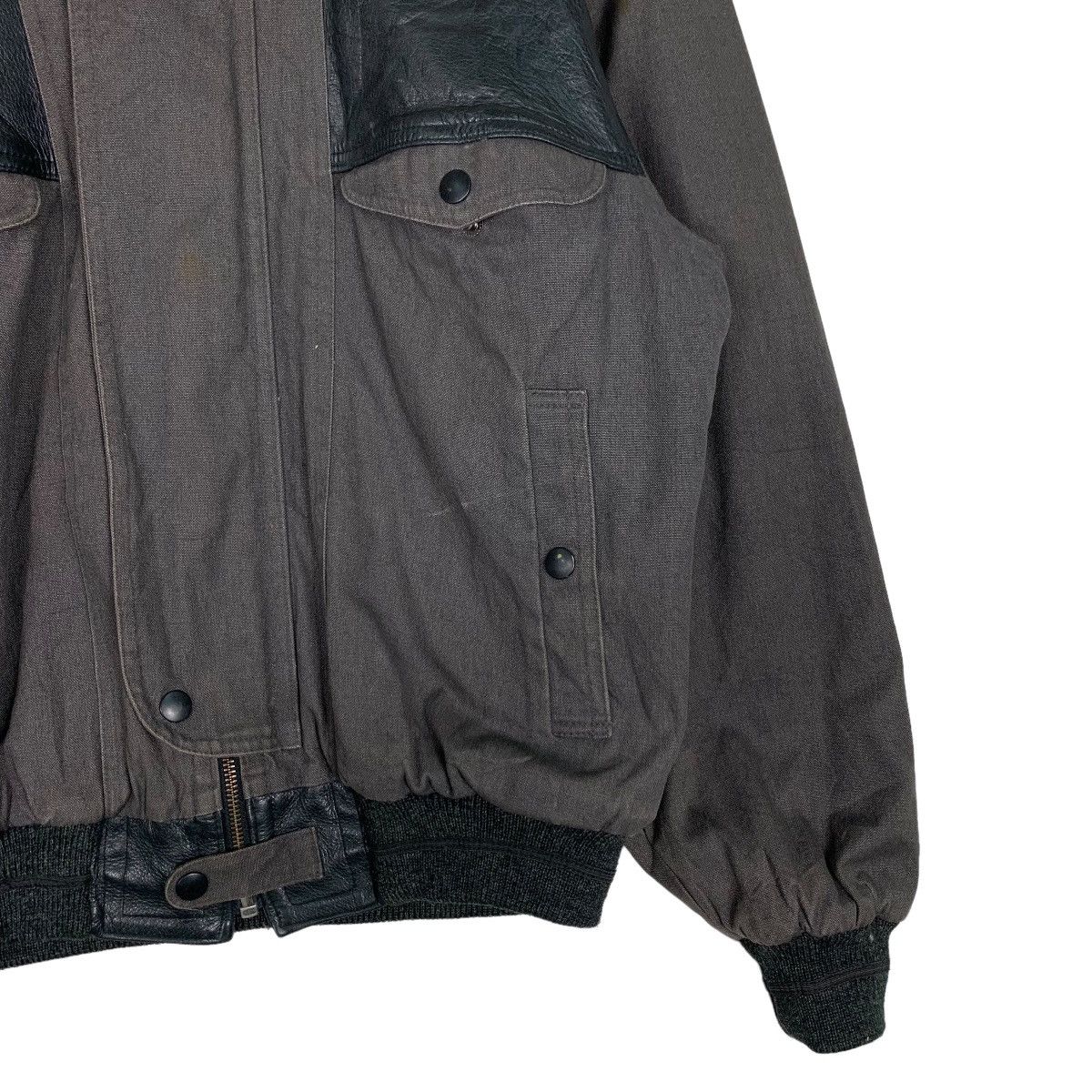 Vintage FORBICI D’ORO HOMME Big Logo Sherpa Bomber Jacket #0523-C24 Size US M / EU 48-50 / 2 - 4 Thumbnail