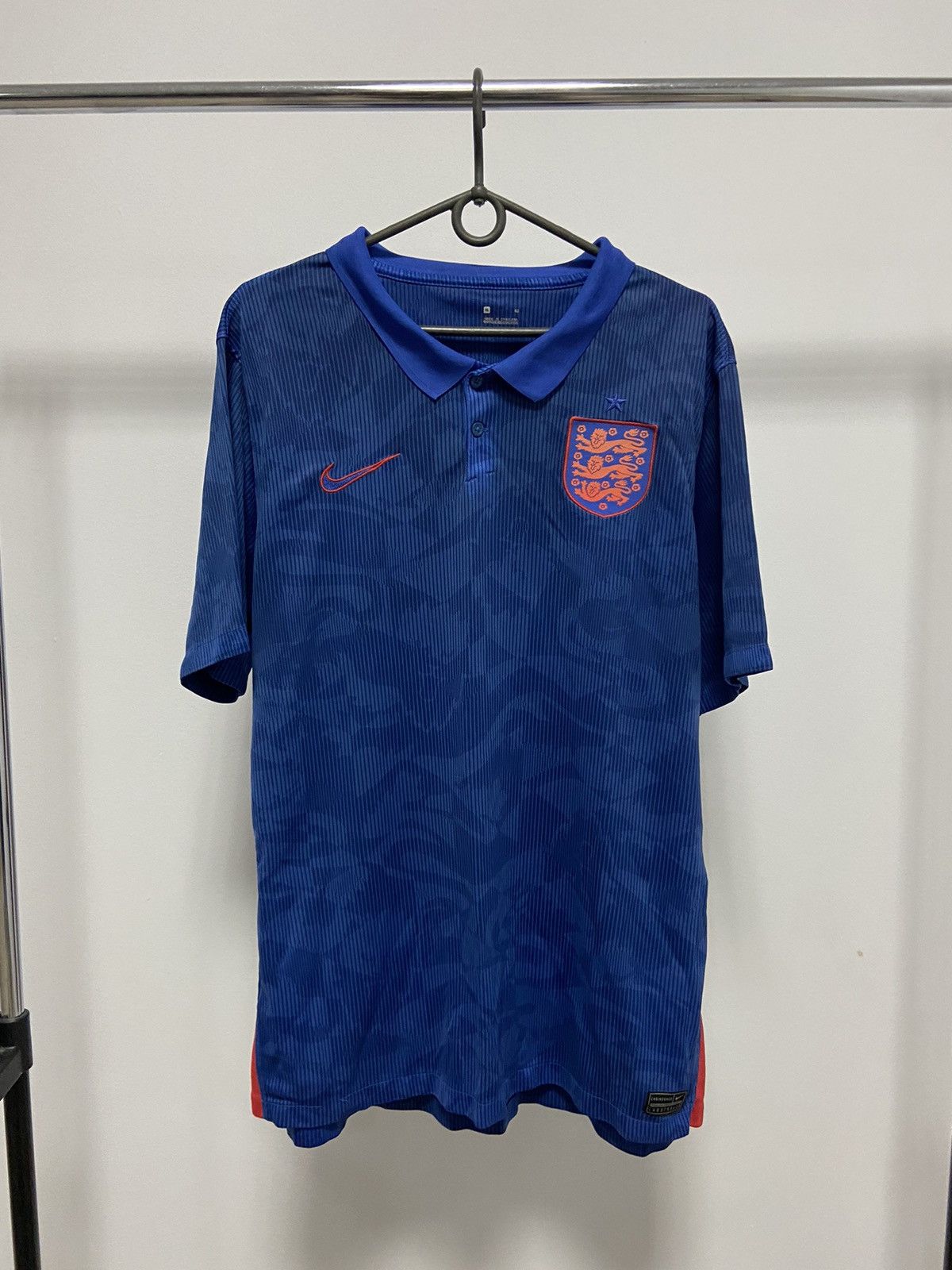 Nike Nike Jersey England Vintage Football Polo T Shirt Size US XL / EU 56 / 4 - 1 Thumbnail
