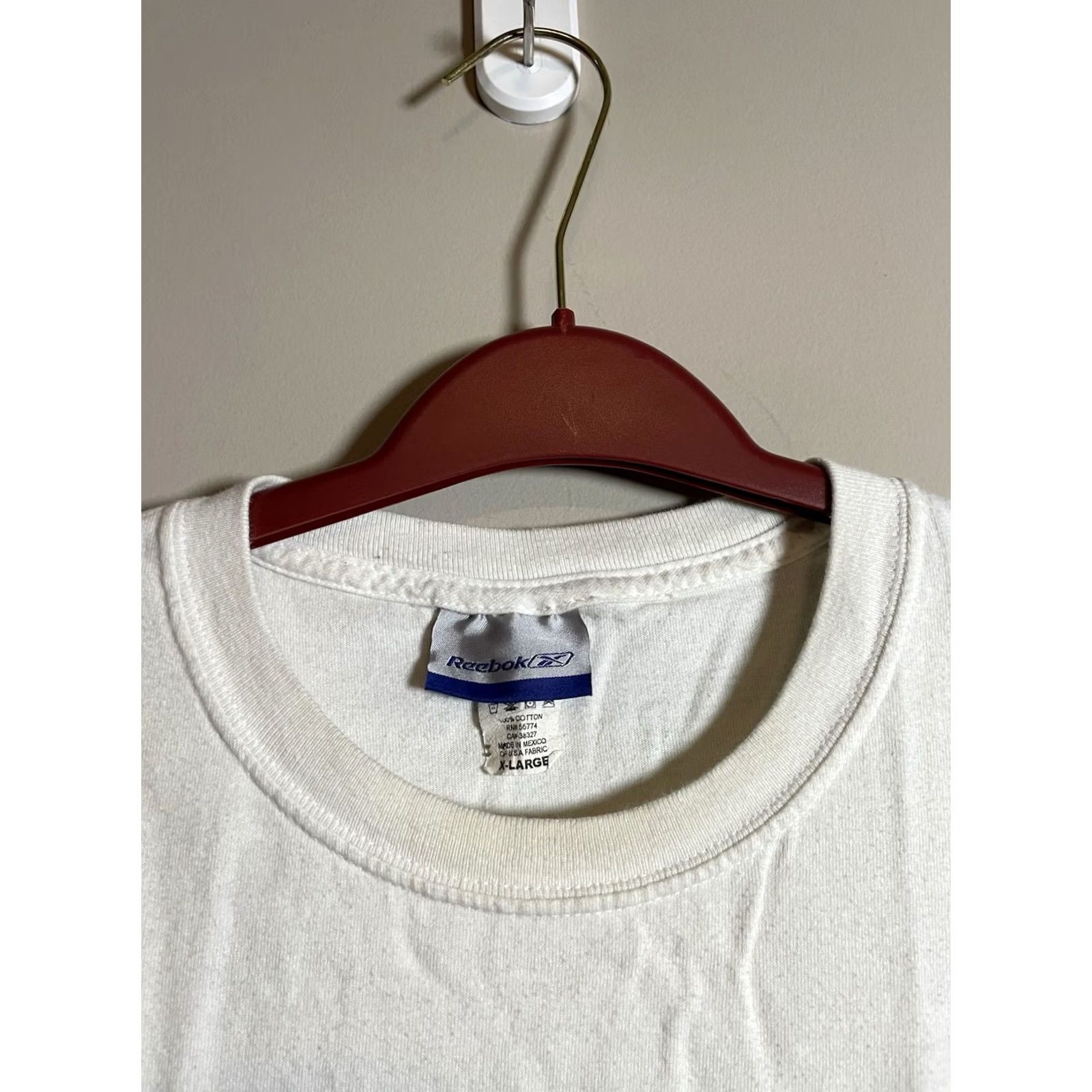 Reebok NFL Pro Bowl Hawaii 2007 Short Sleeve T Shirt Men's XL White Logo Athletic (C502) Size US XL / EU 56 / 4 - 5 Thumbnail