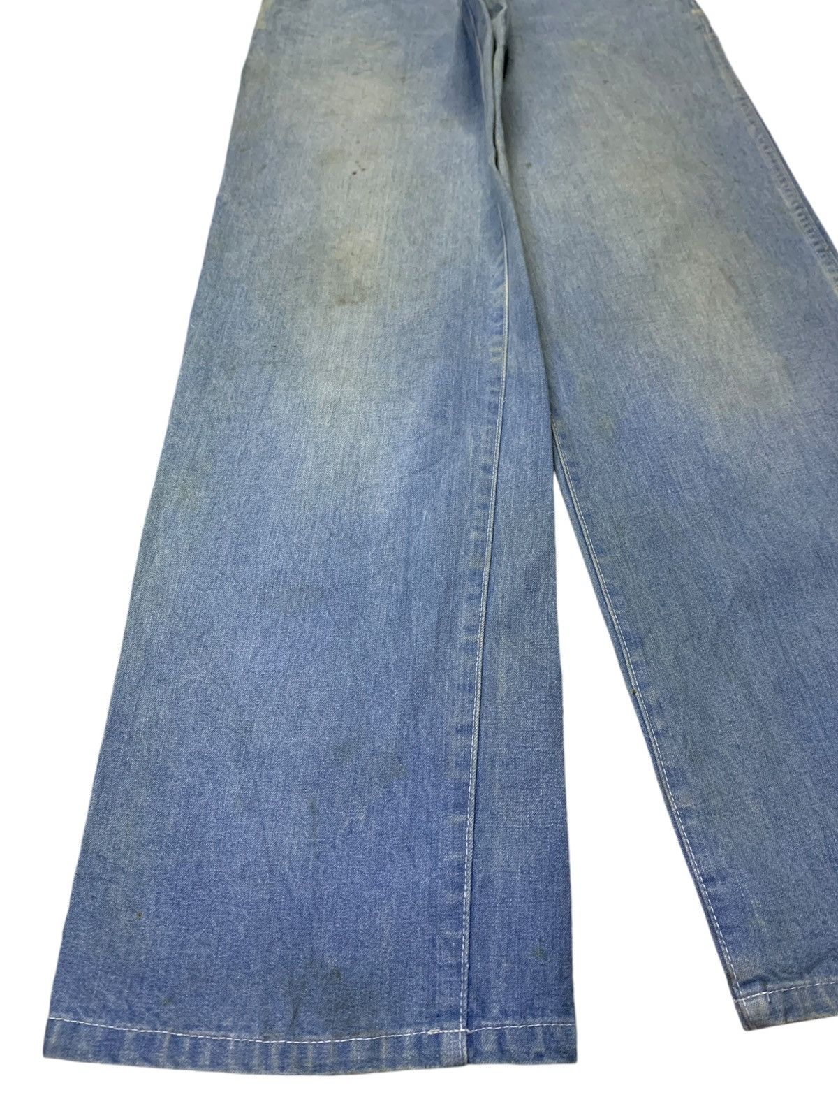 Japanese Brand Vintage Japanese Brand Mud Wash Carpenter Baggy Jeans Size 27" / US 4 / IT 40 - 6 Thumbnail