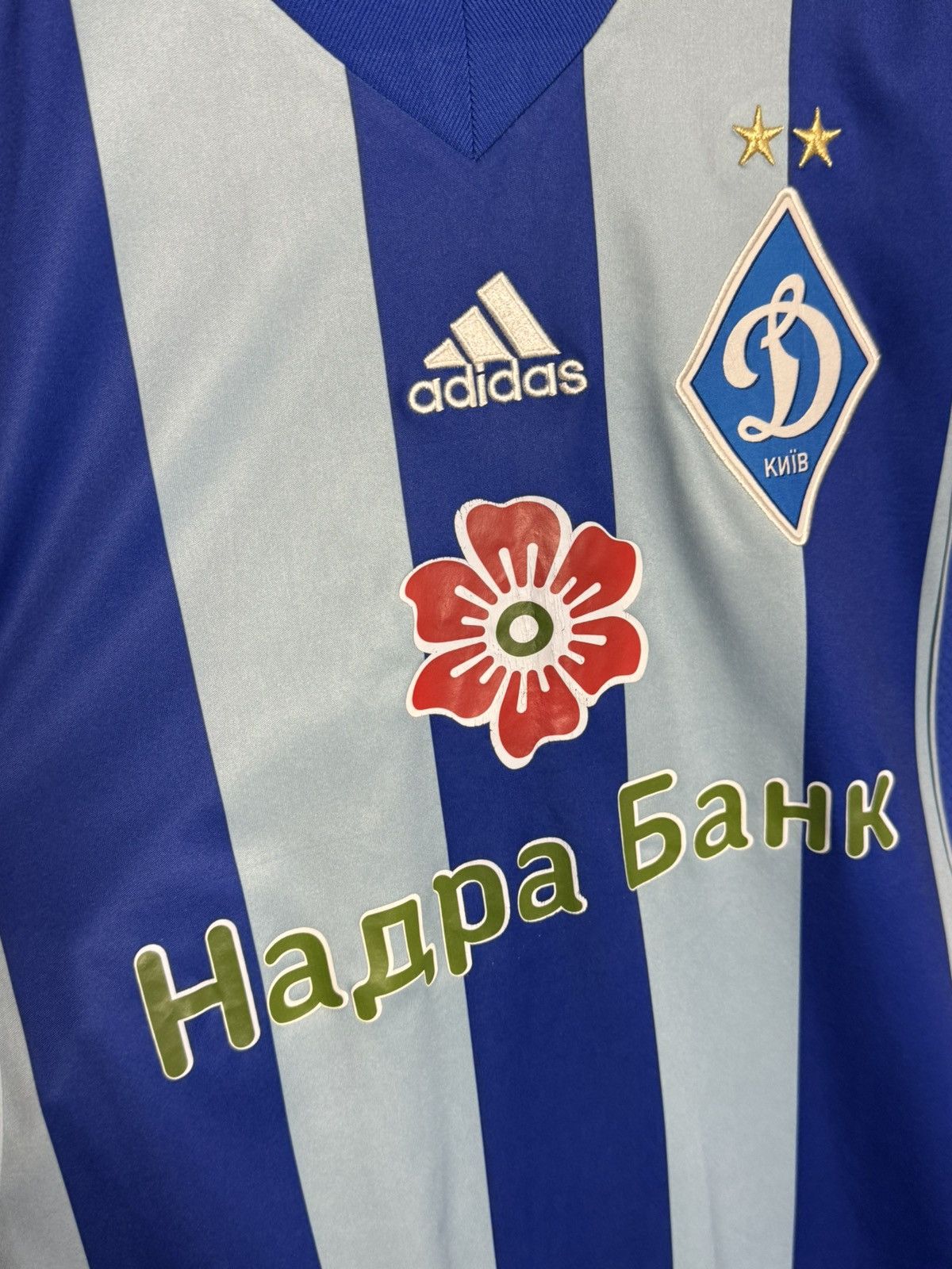 Adidas Dynamo Kyiv 13/14 Away Football Long Sleeve T-Shirt Size US S / EU 44-46 / 1 - 3 Thumbnail