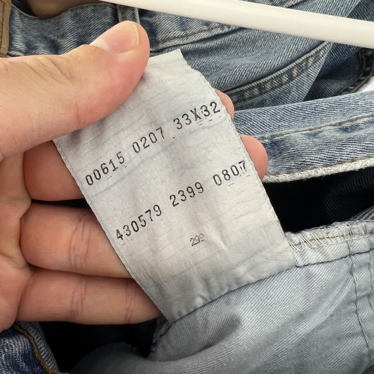 Levi's Vintage Y2K Levi’s 615 Orange Tab Baggy Denim Jeans Size US 33 - 7 Thumbnail