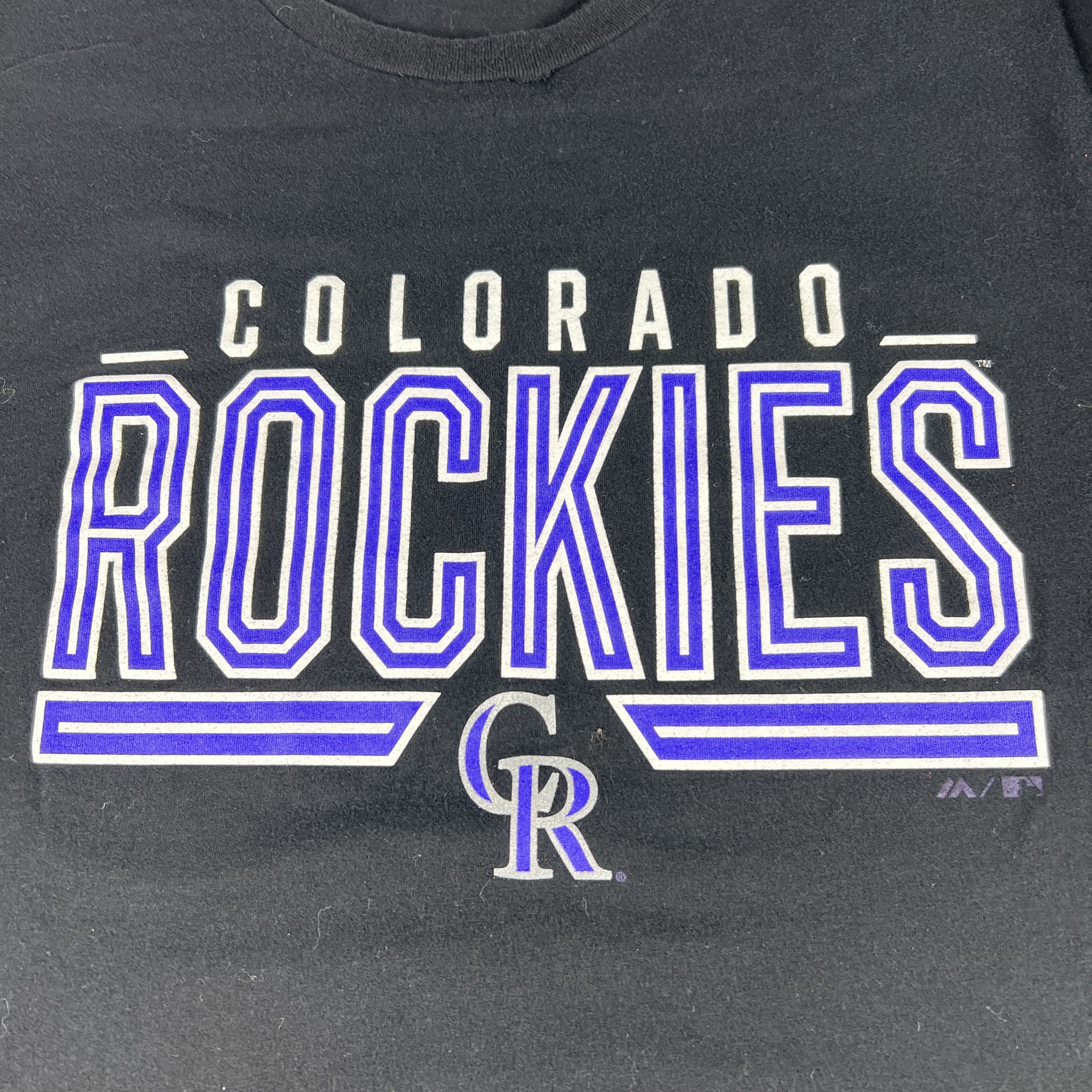 MLB × Majestic Majestic MLB Colorado Rockies Baseball Shirt Short Sleeve Size US L / EU 52-54 / 3 - 3 Thumbnail