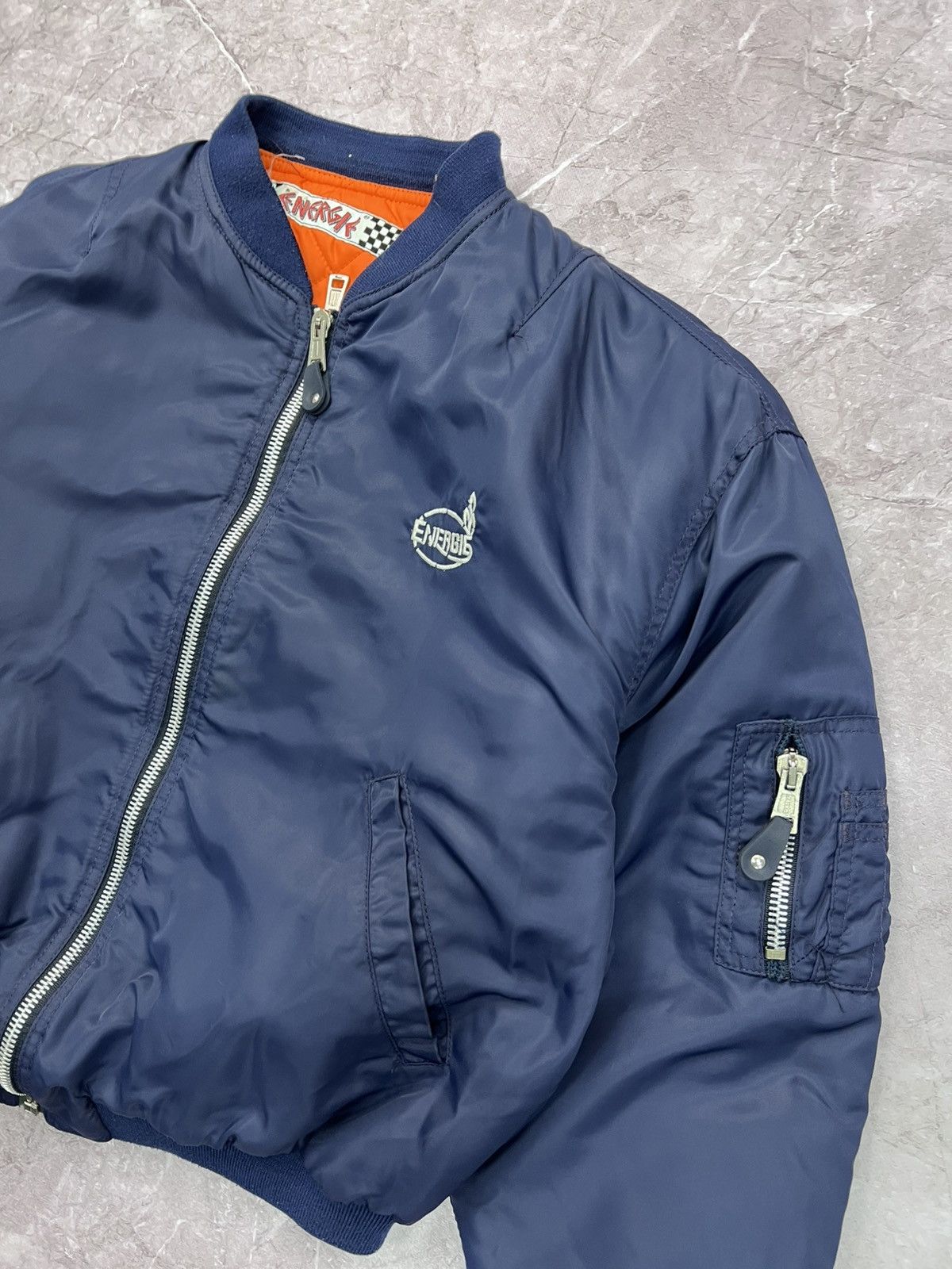 Vintage Vintage Flyer's Man Intermediate Ma-1 Bomber Jacket USA Size US L / EU 52-54 / 3 - 4 Thumbnail