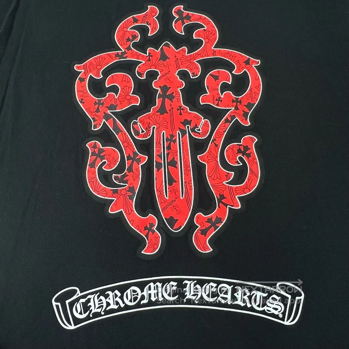 Chrome Hearts Chrome Hearts Back Sword Short-Sleeve T-Shirt. Size US L / EU 52-54 / 3 - 7 Thumbnail