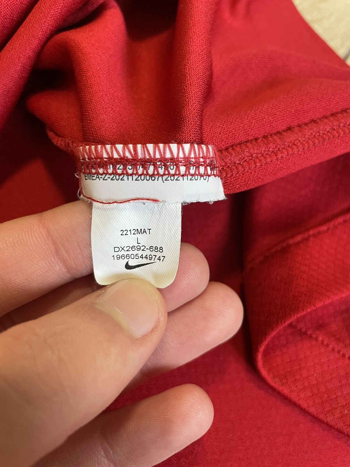 Nike Nike Liverpool 2023 2024 Home Football Shirt Soccer Jersey Size US L / EU 52-54 / 3 - 8 Thumbnail