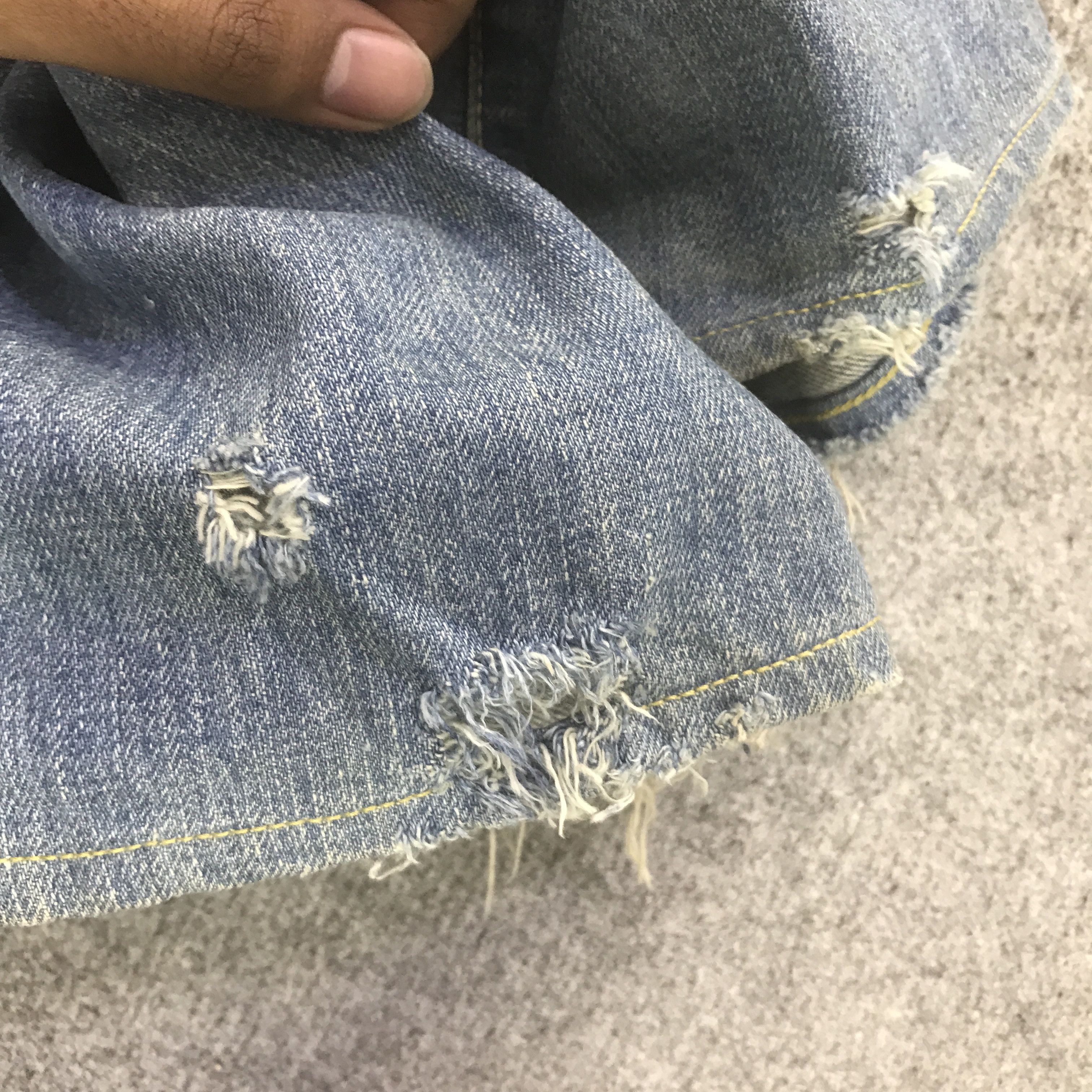 Levi's LEVIS 501 PATCHWORK JEANS DEMIM PANTS K129B8 Size US 32 / EU 48 - 13 Thumbnail