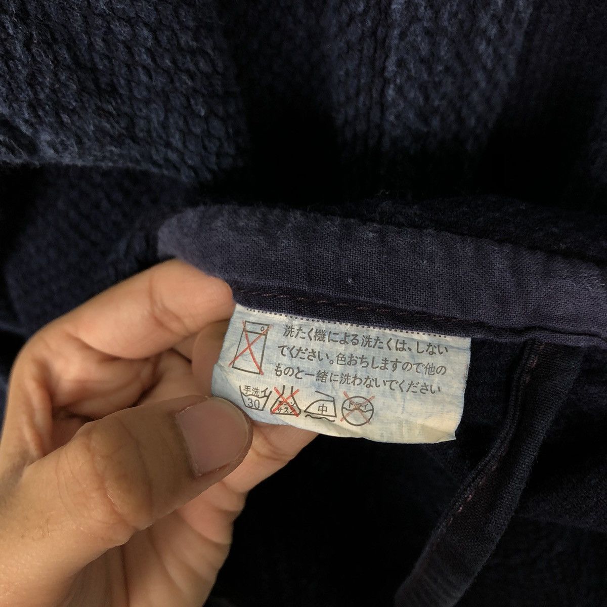 Blue Blue Japan VINTAGE INDIGO KIMONO JAPANESE WEAR Size US M / EU 48-50 / 2 - 13 Thumbnail