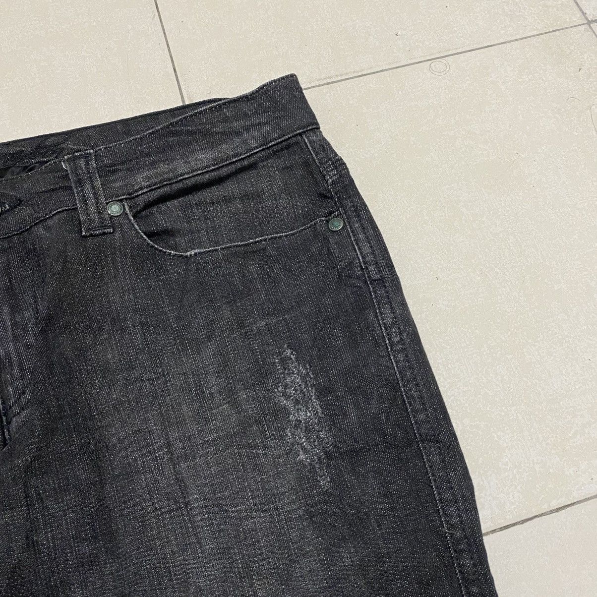 Harley Davidson Harley Davidson Black Denim Jeans Size US 31 - 6 Thumbnail