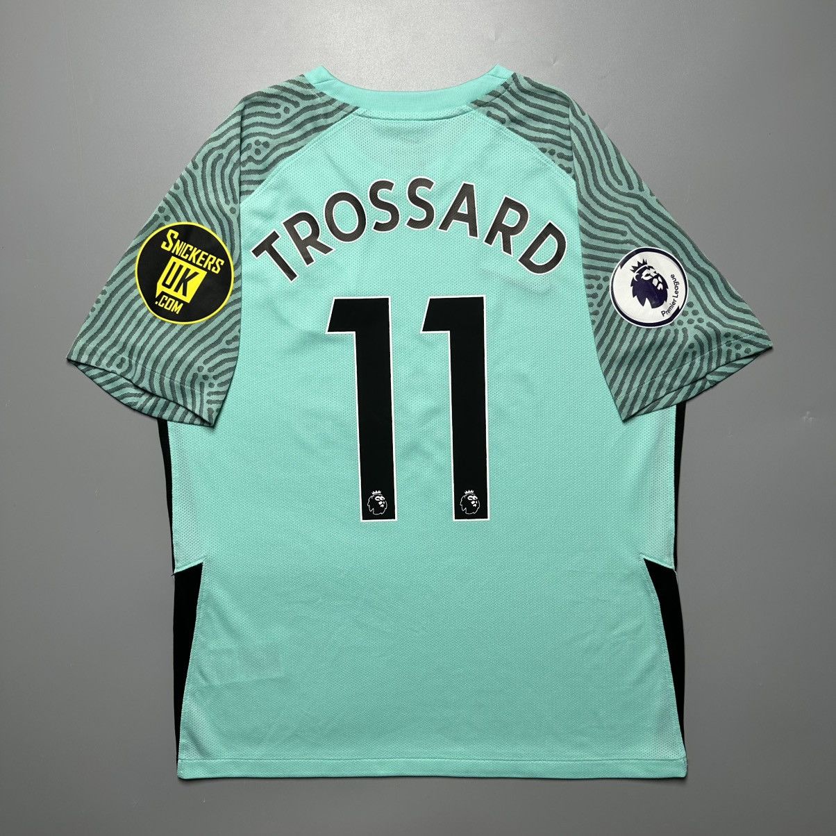 Nike BRIGHTON NIKE 2021/2022 FOOTBALL AWAY JERSEY #11 TROSSARD Size US L / EU 52-54 / 3 - 1 Thumbnail