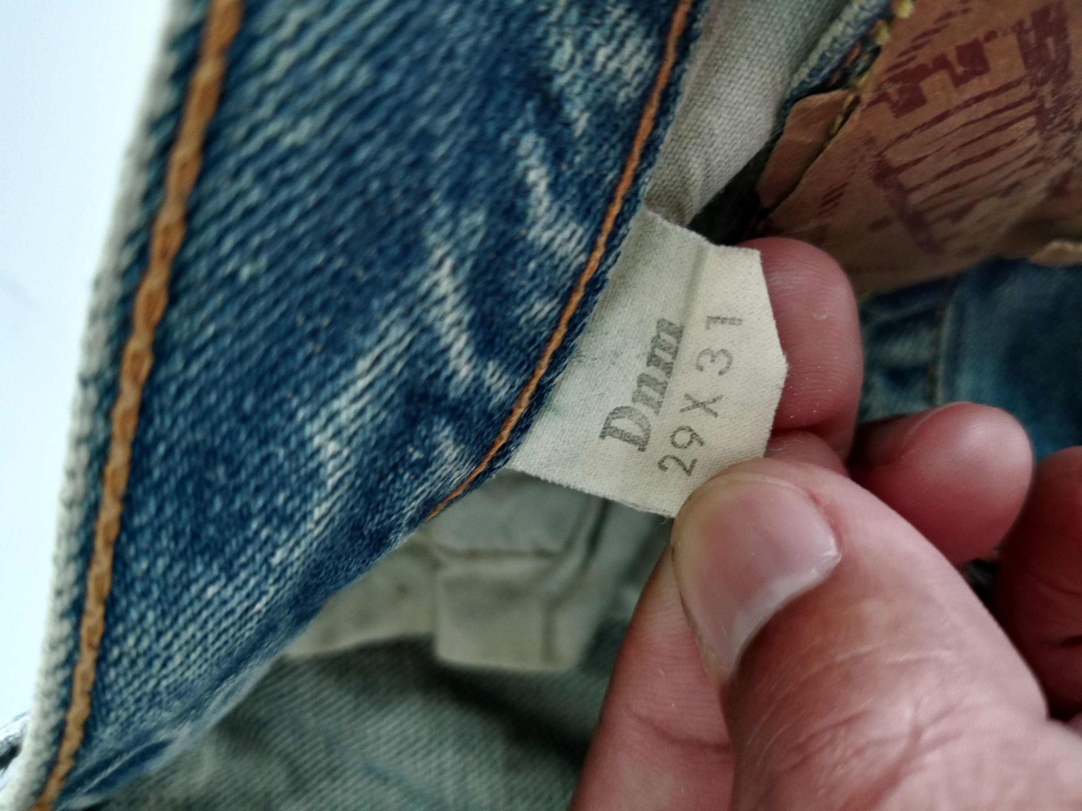 Denime Vintage Denime Selvedge Jeans Japanese Brand Size US 30 / EU 46 - 12 Thumbnail