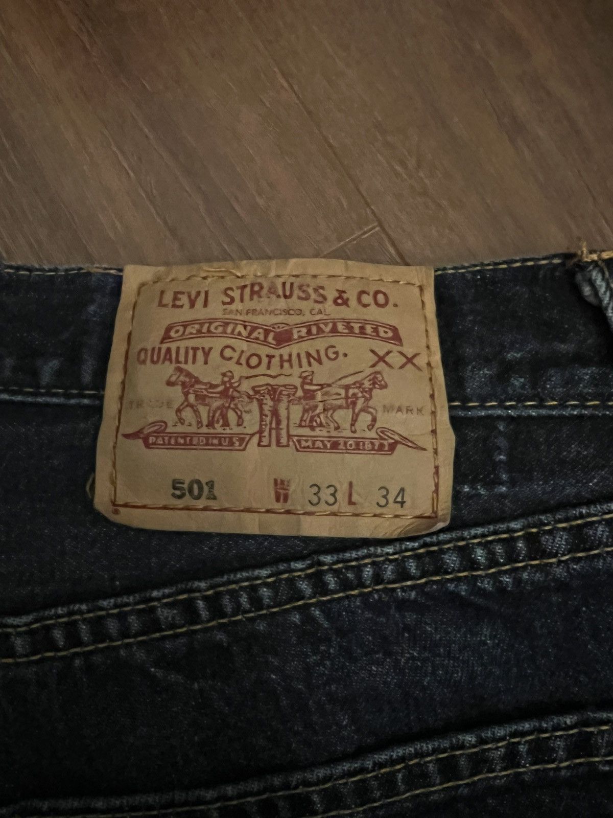 Levi's Vintage 90s Levi’s 501 Denim Jeans Size US 30 / EU 46 - 12 Thumbnail