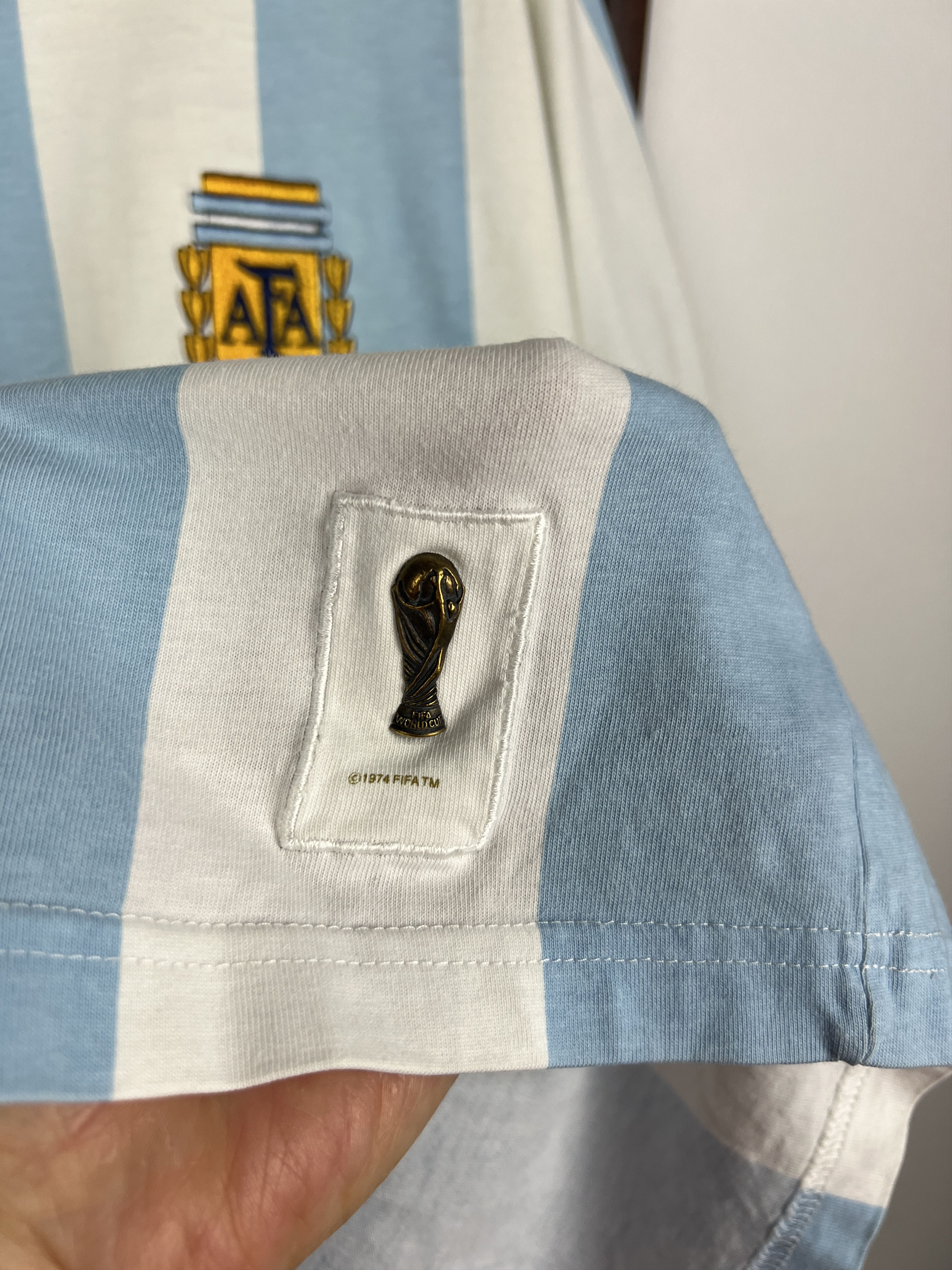 Adidas Adidas Originals Argentina World Cup Football Shirt Jersey Size US L / EU 52-54 / 3 - 4 Thumbnail
