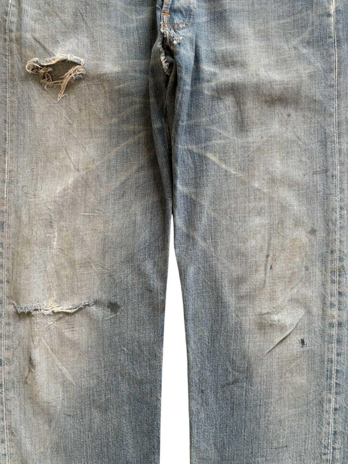 Levi's SALES🔥Vintage 90s Levis 501 Mud Wash Distressed Loose Jeans Size US 31 - 5 Thumbnail
